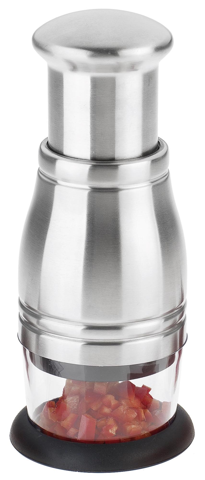 Entdecken Sie den hochwertigen Edelstahlhacker 1000 von Westmark. Ideal zum Hacken von Fleisch, Gemüse und Kräutern. Langlebig, hygienisch und leicht zu reinigen!