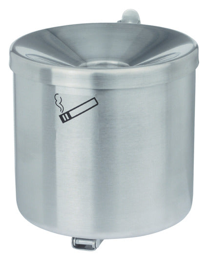 Wandascher Rondo Senior Edelstahl in präsentiert im Onlineshop von KAQTU Design AG. Aschenbecher ist von E + h