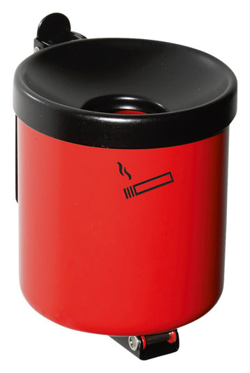 Wandascher Rondo Junior rot in präsentiert im Onlineshop von KAQTU Design AG. Aschenbecher ist von E + h