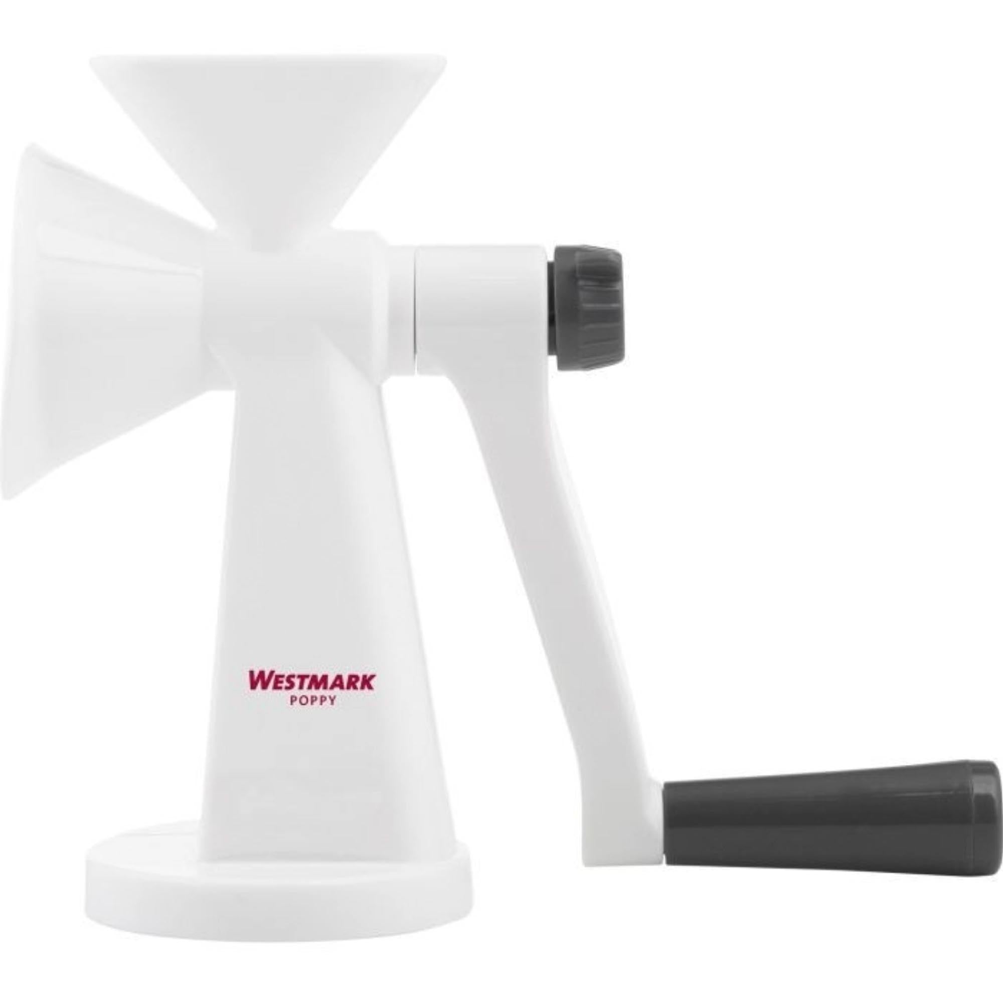 Die Westmark Mohnmühle Poppy, 20x8x17cm, eignet sich perfekt zum Mahlen von Mohn und Gewürzen, robust und benutzerfreundlich.