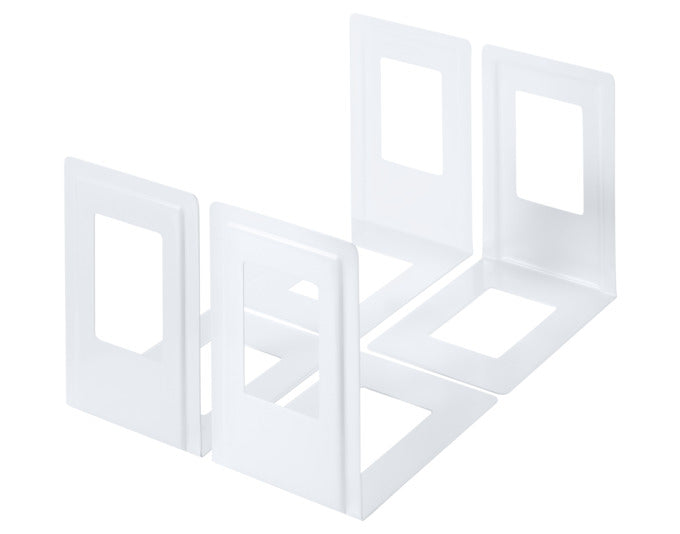 ELEMENT SYSTEM Bücherstütze weiss 4 Stück in präsentiert im Onlineshop von KAQTU Design AG. Regal Zubehör ist von ELEMENT SYSTEM