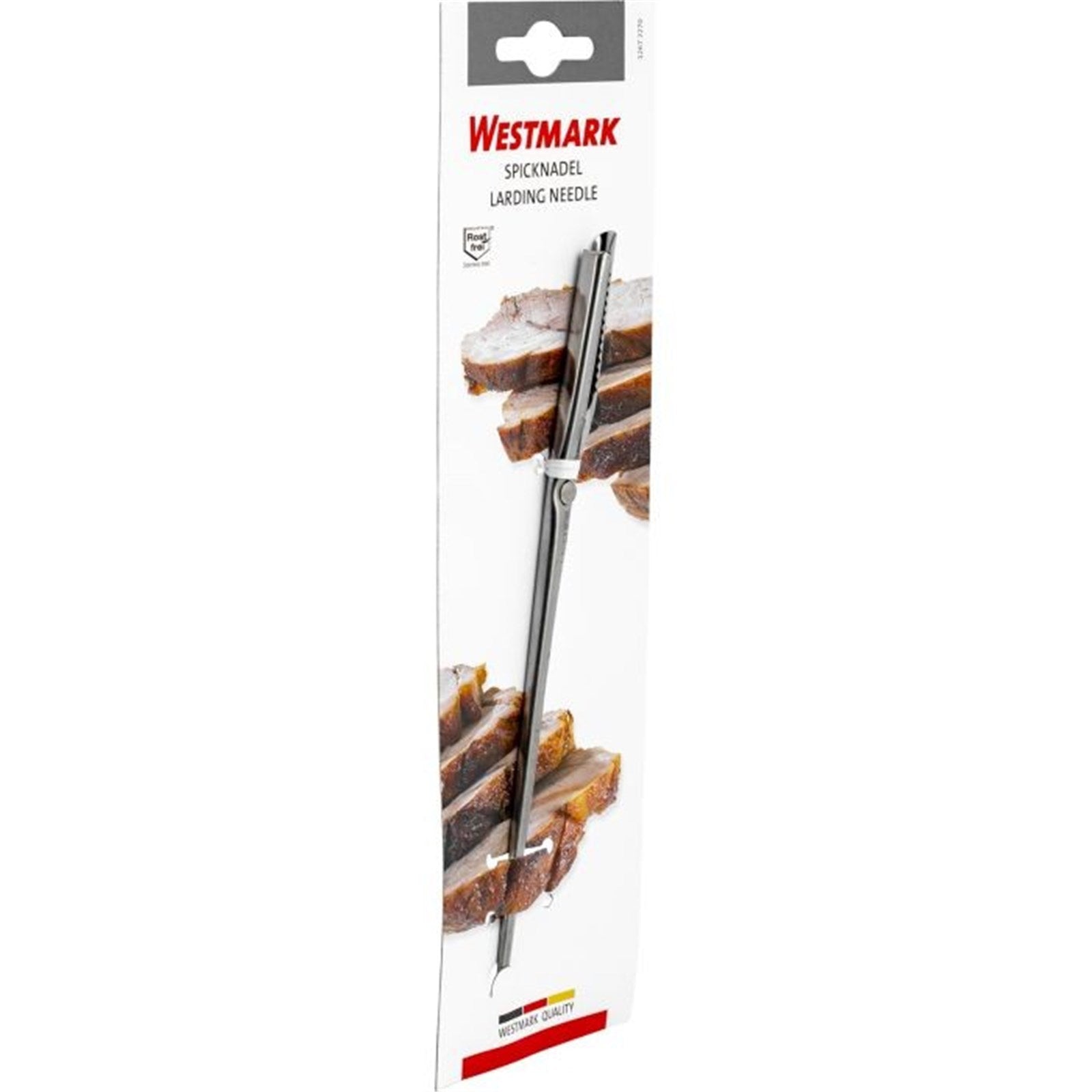 Praktische Spicknadel von Westmark, 19 cm lang, ideal für Fleischzubereitung, robust, vielseitig und perfekt für die Küche.