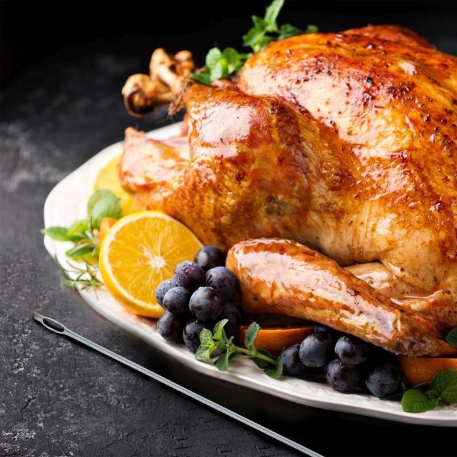 Dressiernadel auf Karte, 18.5x0.5x0.5cm