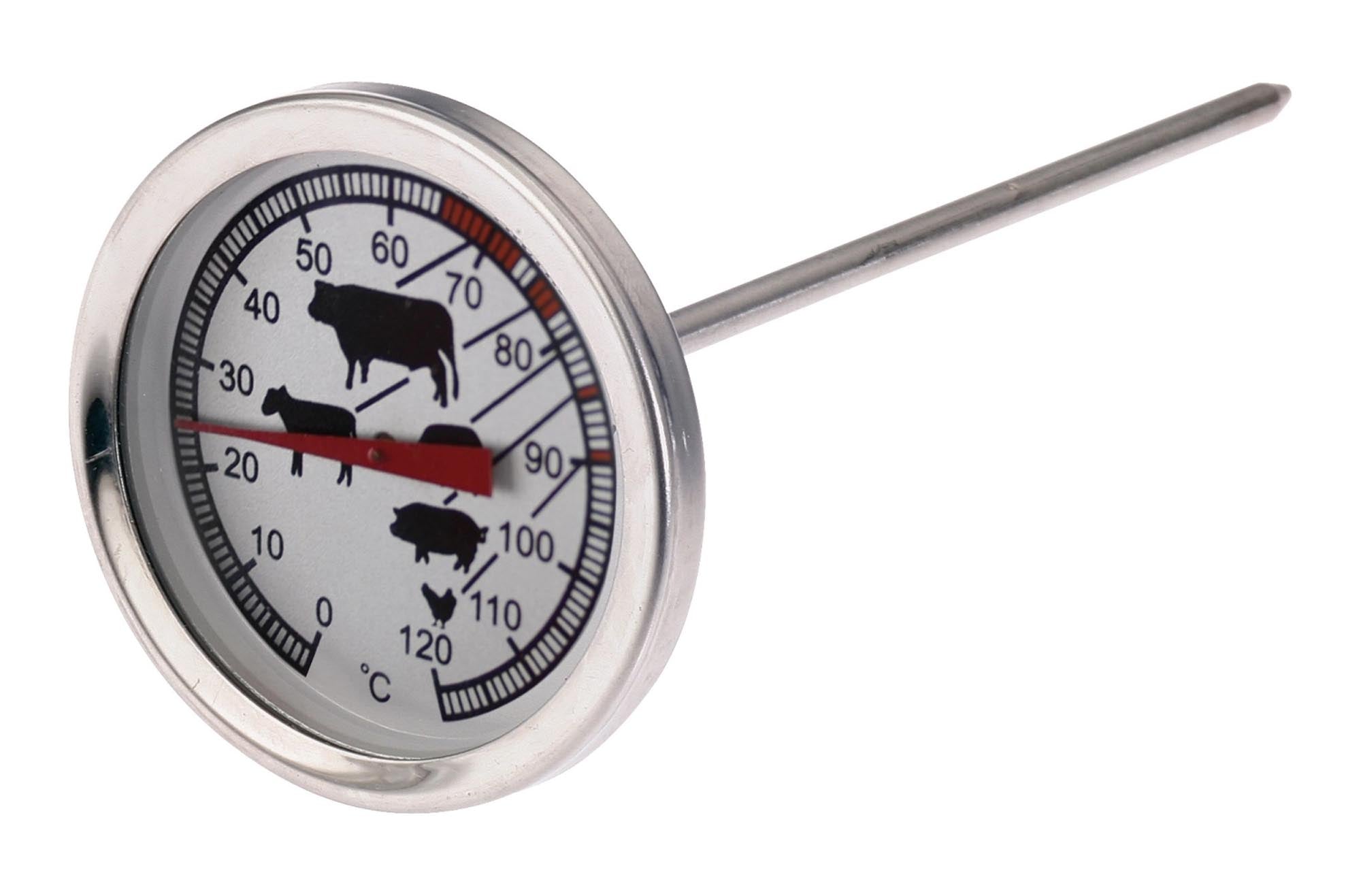 Entdecken Sie das Westmark Bratenthermometer (14,5x5,5x5,5 cm) für präzise Temperaturmessung von Fleisch und Geflügel. Hochwertig, langlebig und leicht zu reinigen!