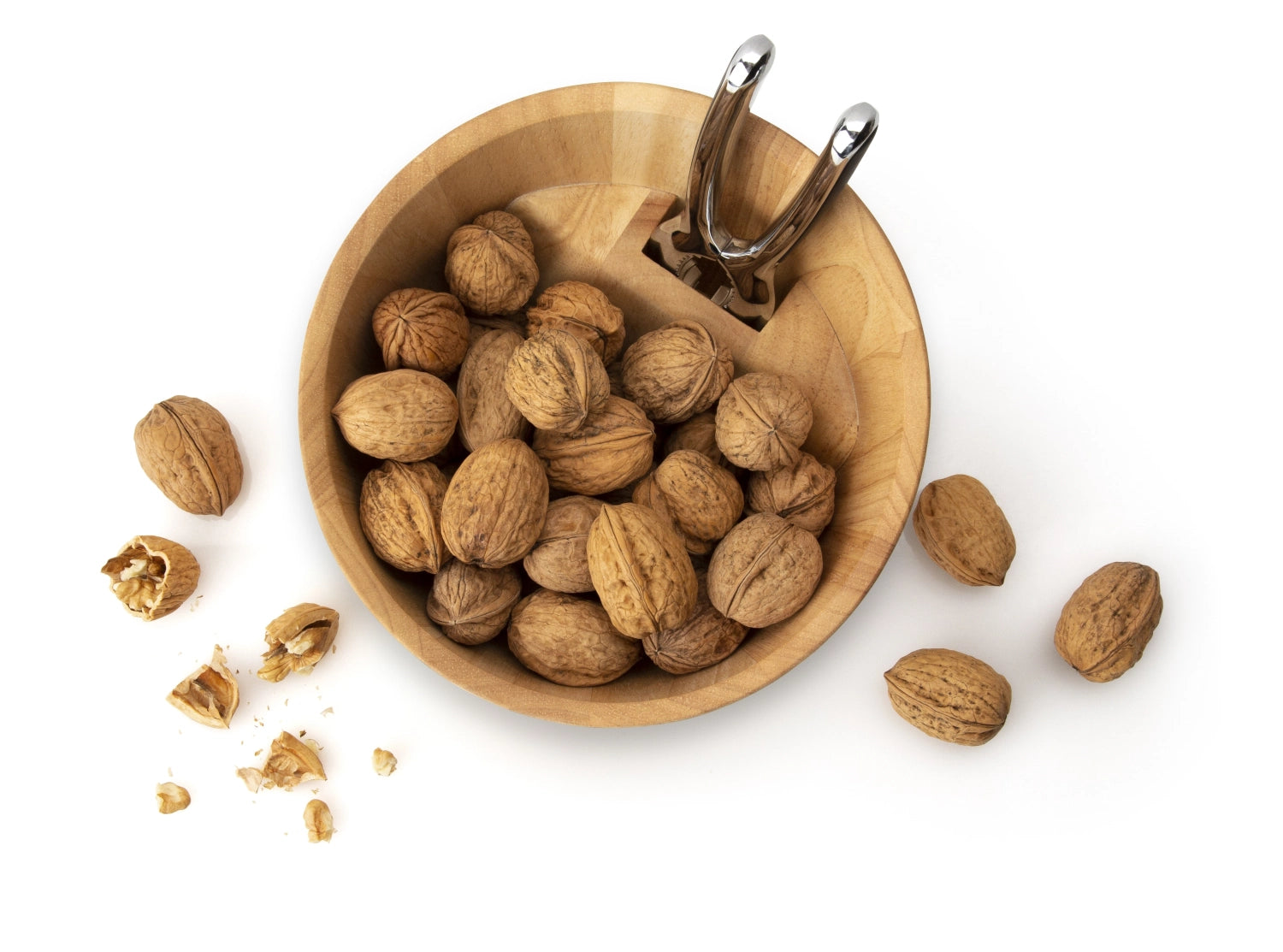 Gummibaum Nussschale mit Knacker 19.5x19x12.5cm