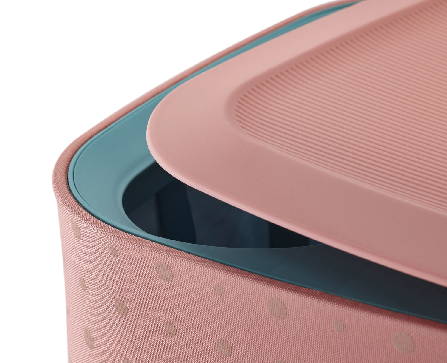 Tota Pop 60L laundry basket 2x 30L coral