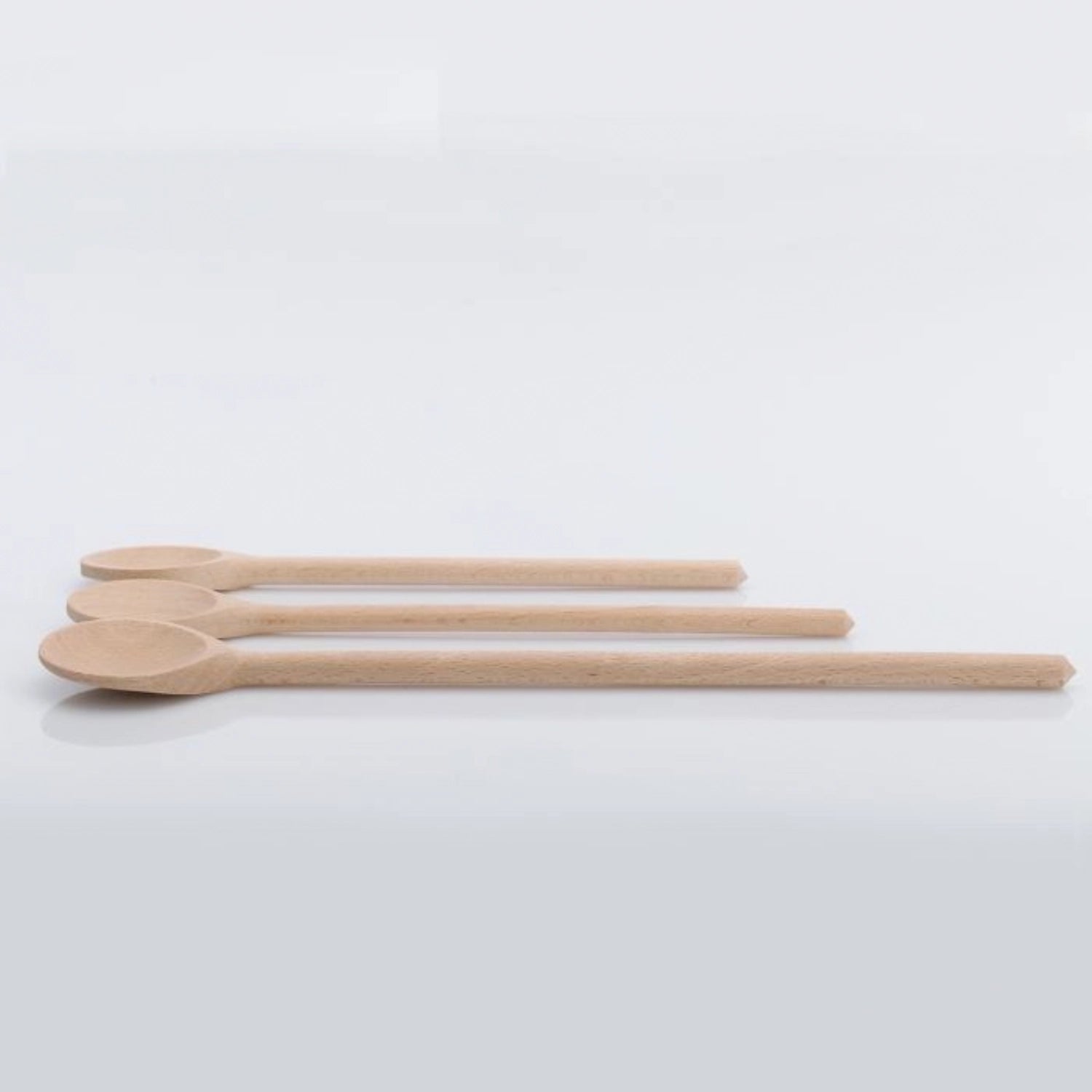 3 mixing spoons Natur Pur 25, 28, 35cm