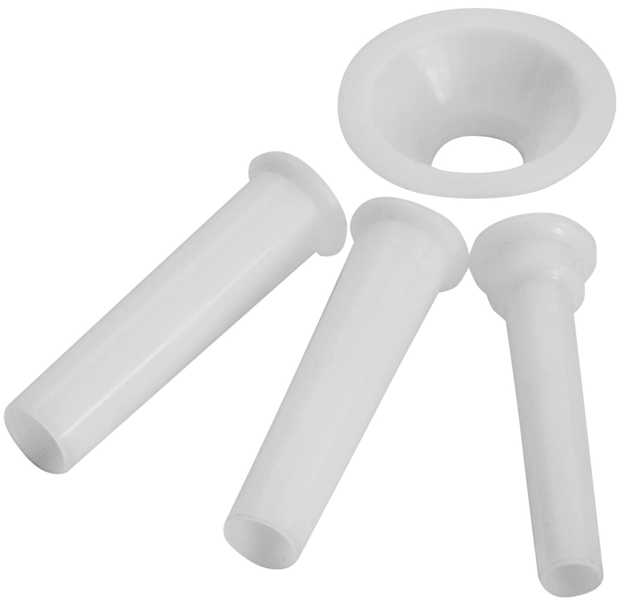 Entdecken Sie den Wurstfülltrichter mit Adapter Größe 5 für den Fleischwolf 9750WM von Westmark. Ideal für selbstgemachte Würste, langlebig und leicht zu reinigen.