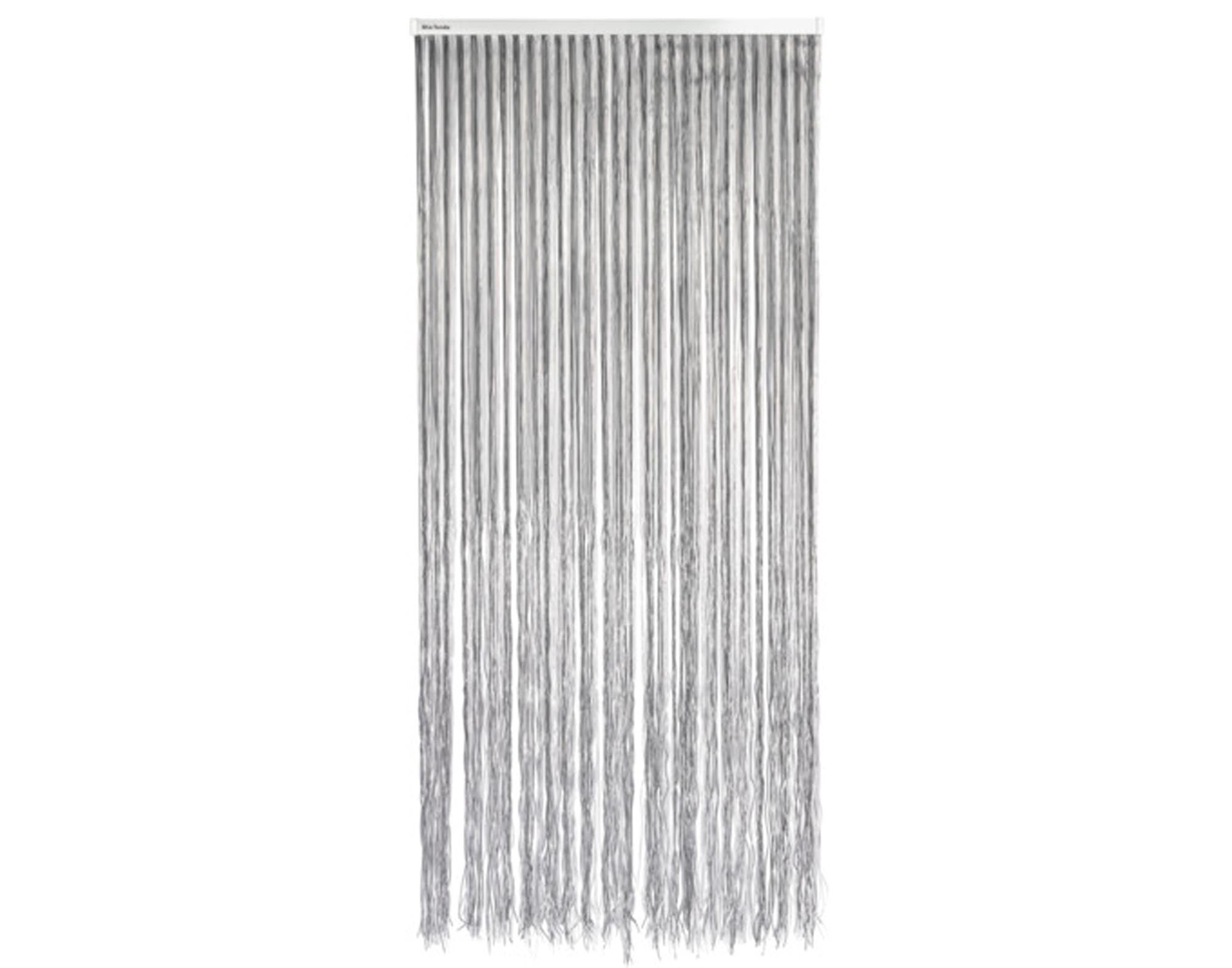 Der LA TENDA Türvorhang Trento 1 in grau (90x210 cm) vereint elegantes Design mit Funktionalität. Wetterfest, UV-beständig und ideal für Outdoor-Bereiche.