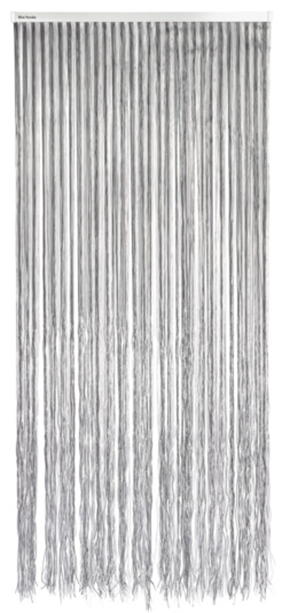 Entdecken Sie den eleganten LA TENDA Türvorhang Trento 1 in grau, 100x230 cm, wetterfest, lichtdurchlässig und ideal für Garten, Terrasse und Balkon.