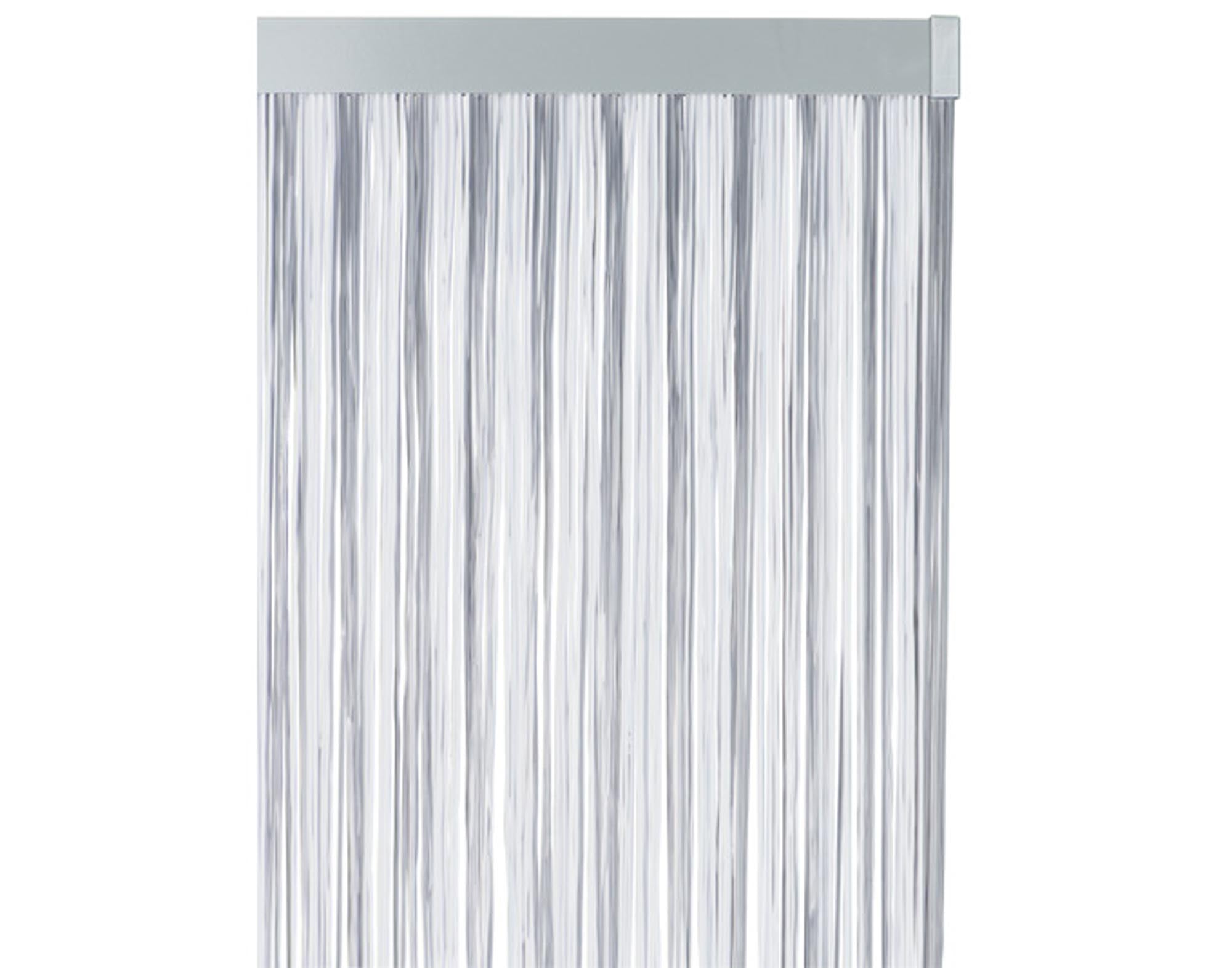 Eleganter Türvorhang Trento 2 von LA TENDA, 90x210 cm, UV-beständiges Polyester, schützt vor Insekten, ideal für Innen- und Aussentüren.