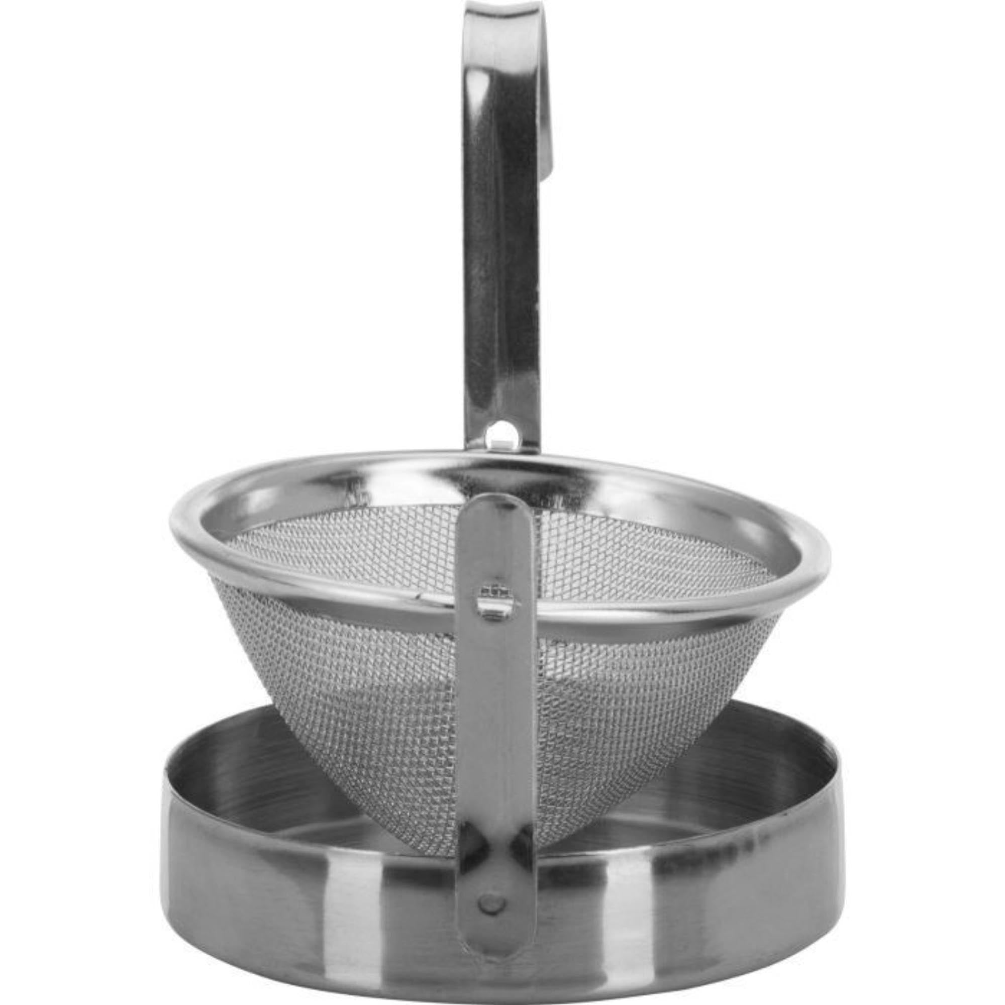 Kompaktes Schwenksieb von Westmark, ideal für präzises Sieben in der Küche. Masse: 7.5x5.5x6cm. Perfekt für Backen und Kochen.