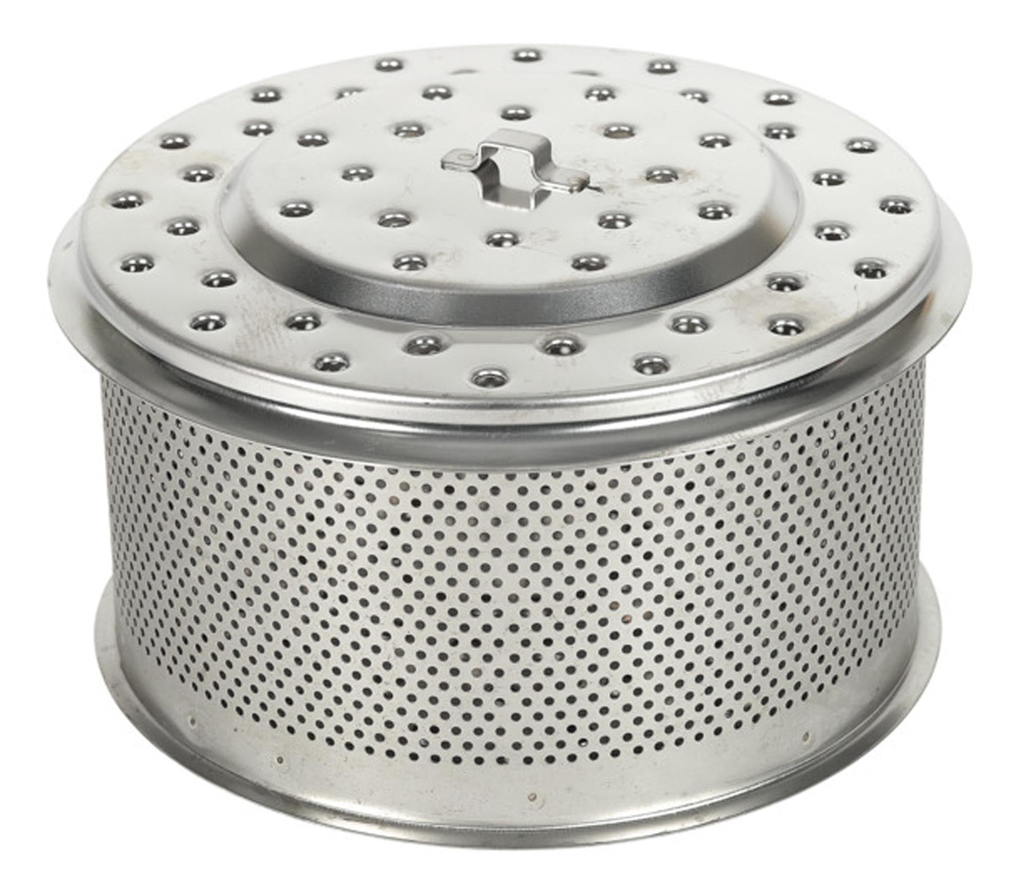Kohlebehälter für LOTUS GRILL XL (ø 20.7 cm) aus Edelstahl. Ideal für Grillpartys, effiziente Hitzeverteilung, leicht zu reinigen.