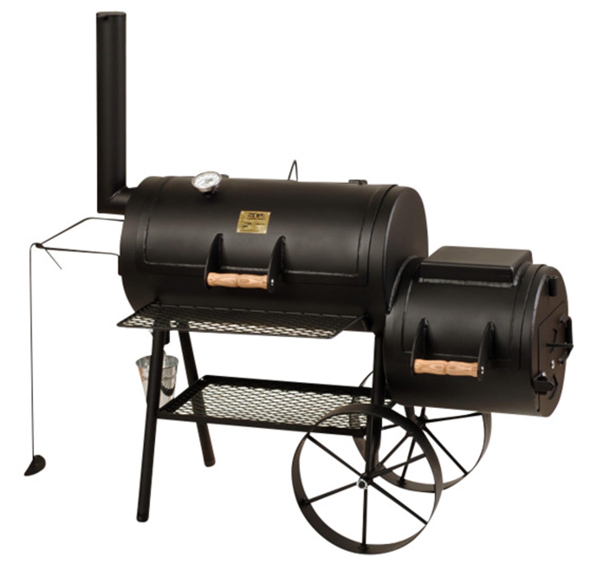 Entdecken Sie den JOE'S BARBEQUE SMOKER Smoker Special 16" – ideal für BBQ-Enthusiasten mit robuster Bauweise, großer Grillfläche und perfekter Wärmeverteilung.