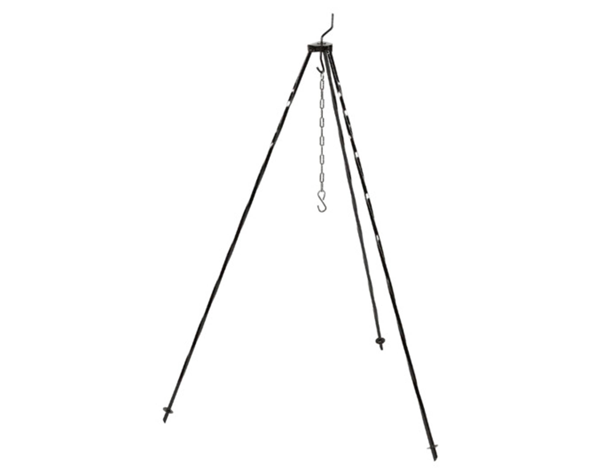 Entdecken Sie das RUMO BARBEQUE Dreibein mit Kette (120 cm) – robust, langlebig und ideal für Grillen und Outdoor-Kochen. Perfekt für Ihre Grillabenteuer!