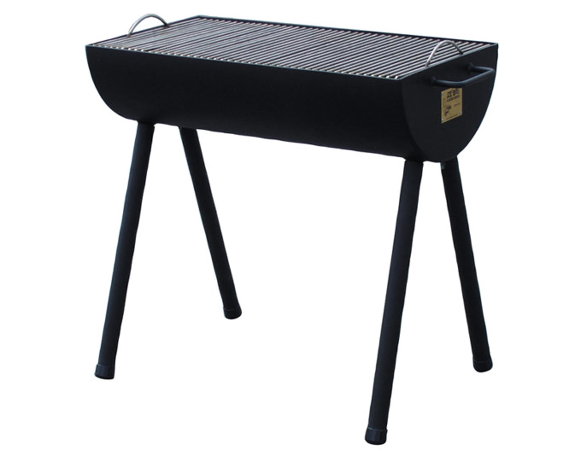 Entdecken Sie den JOE'S BARBEQUE SMOKER Half Barrel Holzkohlegrill (95x55x74 cm) für perfekte BBQ-Momente. Robuste Bauweise, große Grillfläche und präzise Temperaturkontrolle.