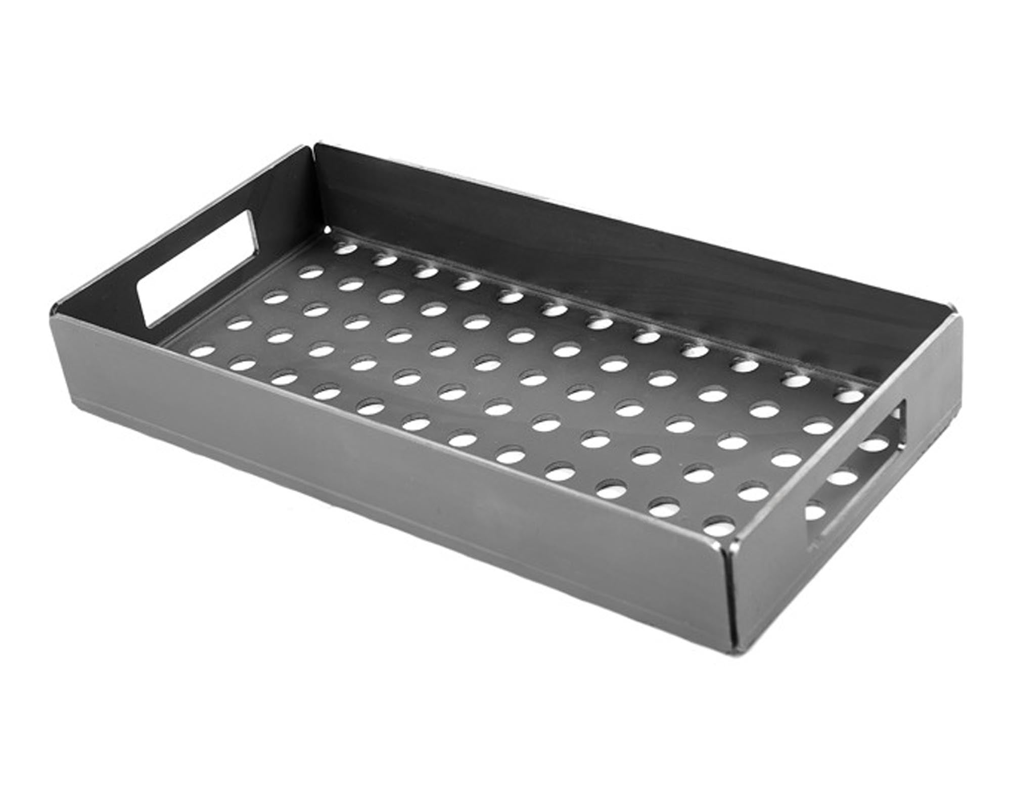 Der Holzkohleeinsatz Classic 16" von JOE'S BARBEQUE SMOKER bietet hochwertige Stahlkonstruktion für gleichmässige Hitze und intensives Raucharoma.