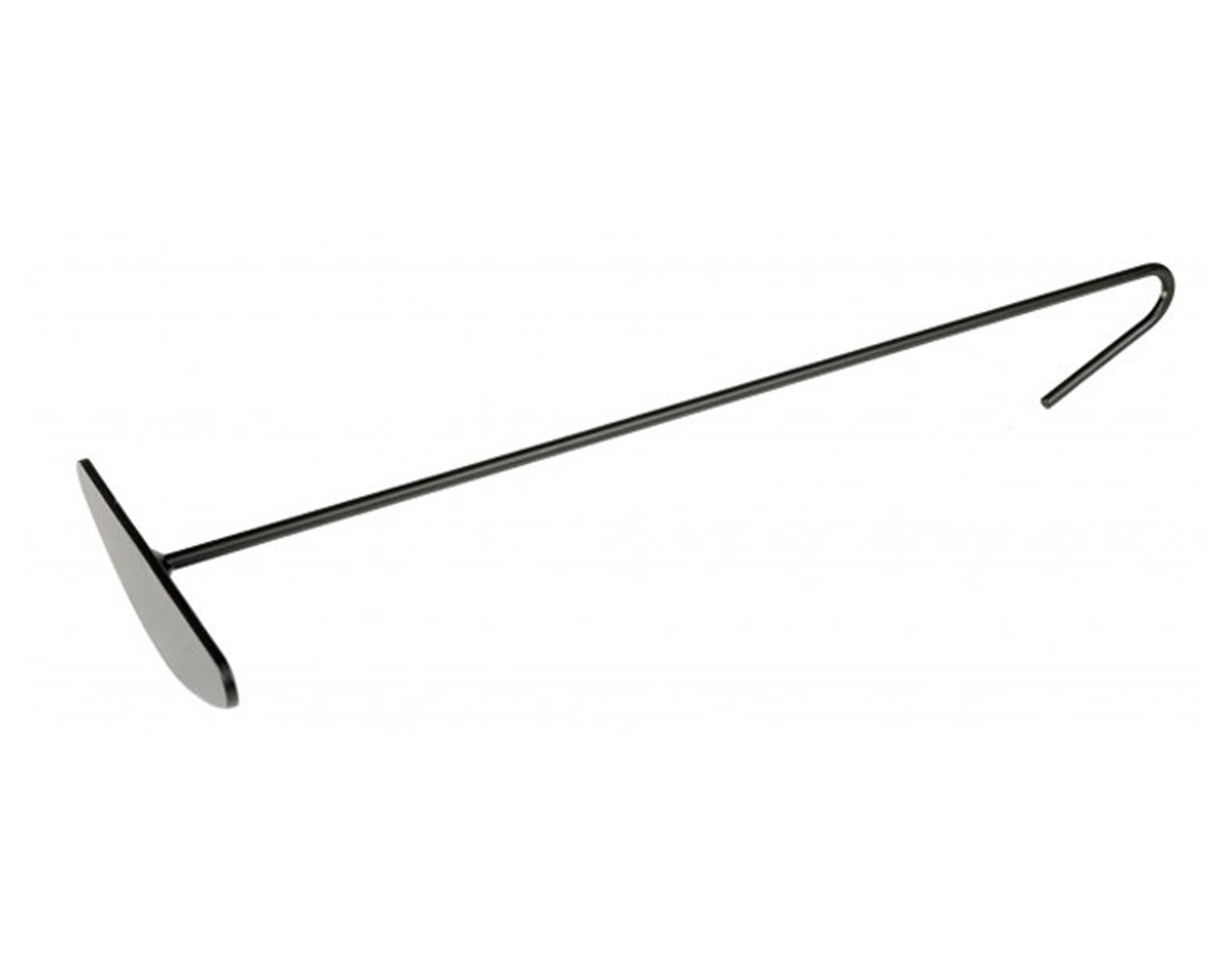 JOE'S BARBEQUE SMOKER Schürhaken 64.5 cm: Hochwertiger Edelstahl, ergonomisch, ideal für Holz und Kohle. Perfektes Grillzubehör für Ihr BBQ!