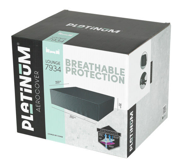 PLATINUM AEROCOVER Schutzhülle Lounge 270x210x70 cm in präsentiert im Onlineshop von KAQTU Design AG. Gartenmöbelabdeckung ist von PLATINUM AEROCOVER