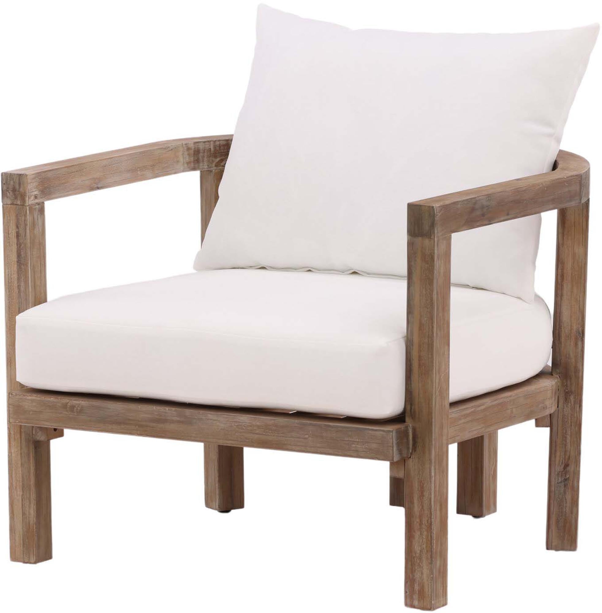 Erica Sessel von Venture Home: Eleganter Akazienholz-Sessel für entspannte Sommerabende im Freien. Komfortabel und langlebig.