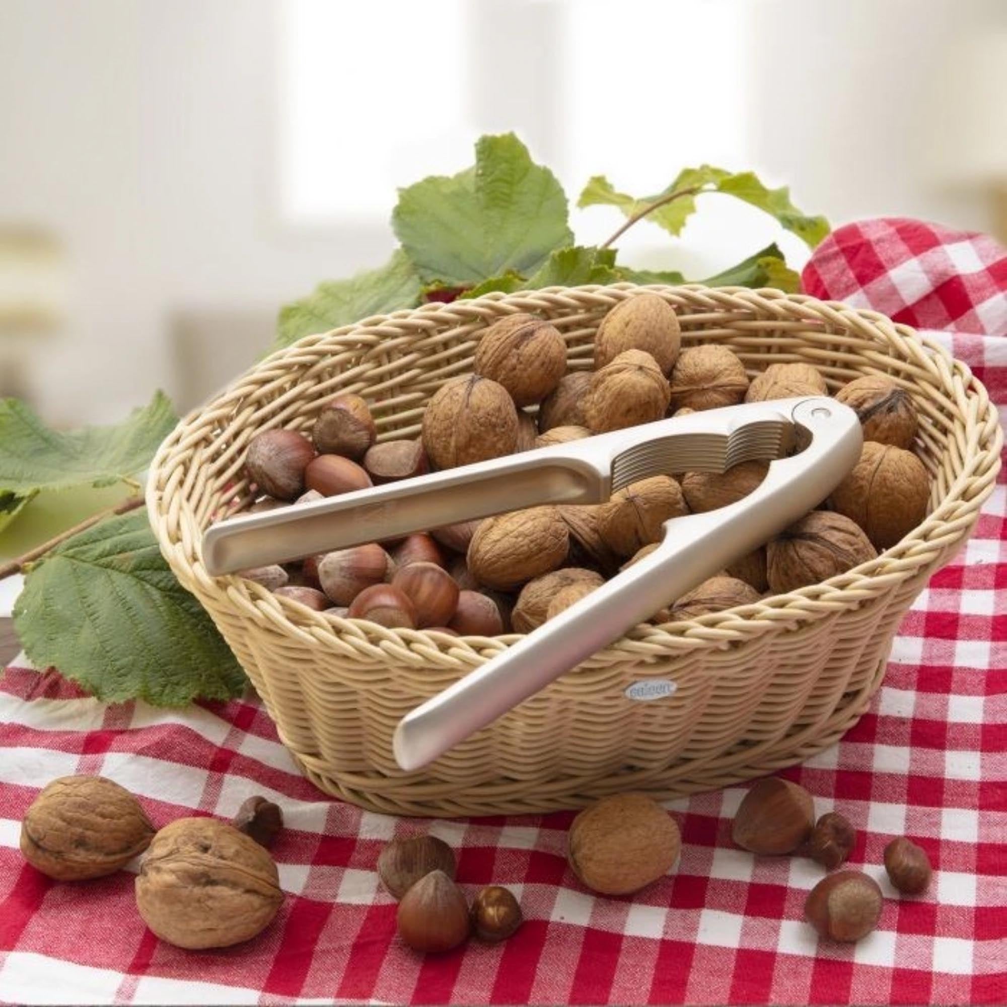 Eleganter Nussknacker Prezioso von Westmark, edelmattiert, 18.7x3x1.6cm, ideal für stilvolles und einfaches Nüsseknacken.