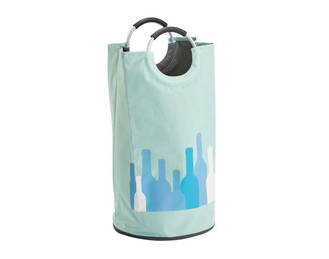 ZELLER Flaschensammler mit Griffen mint ø 36x72 cm in präsentiert im Onlineshop von KAQTU Design AG. Haushaltshilfen ist von ZELLER PRESENT