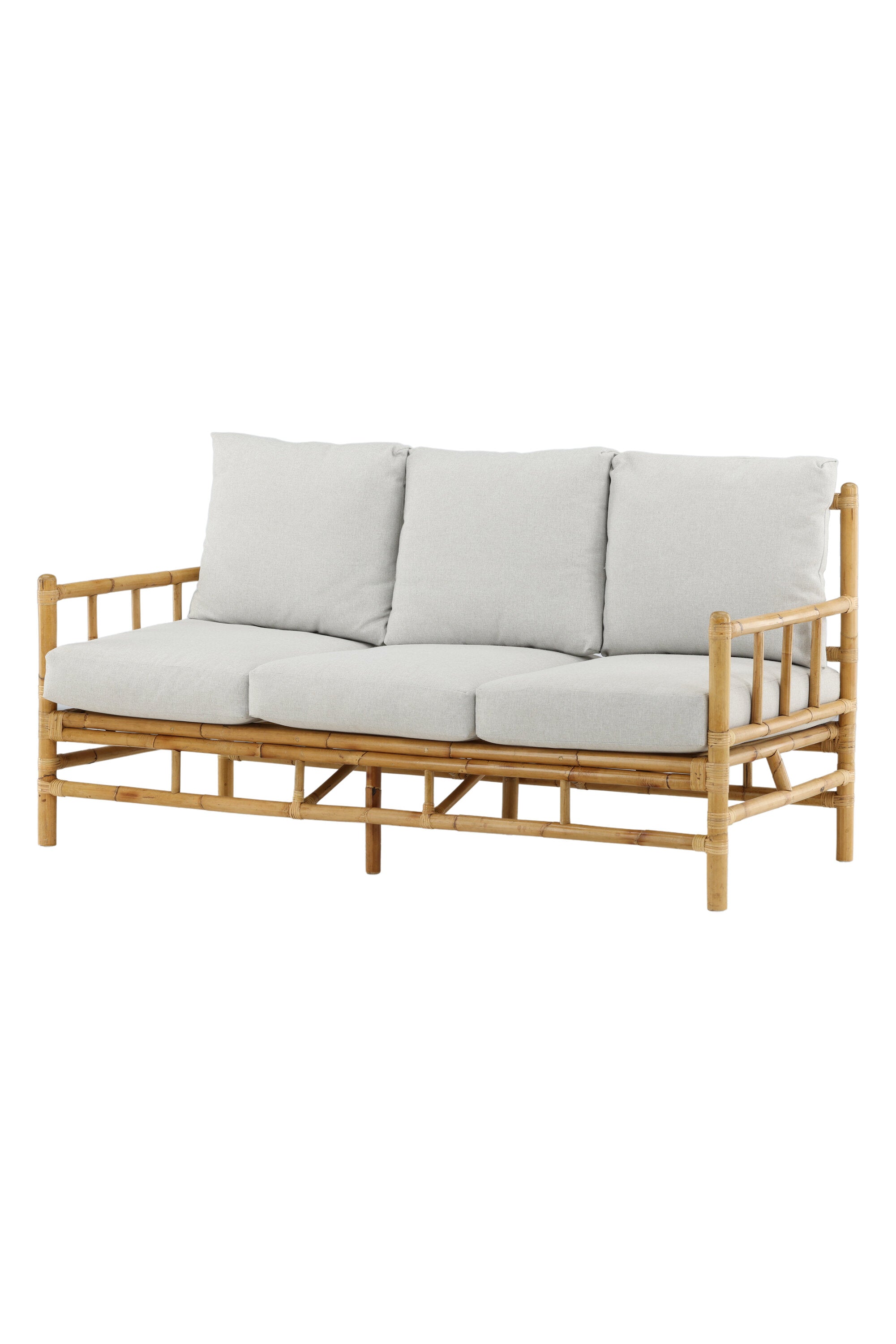 Cone 3er Sofa in Natur präsentiert im Onlineshop von KAQTU Design AG. Lounge Sofa ist von Venture Home