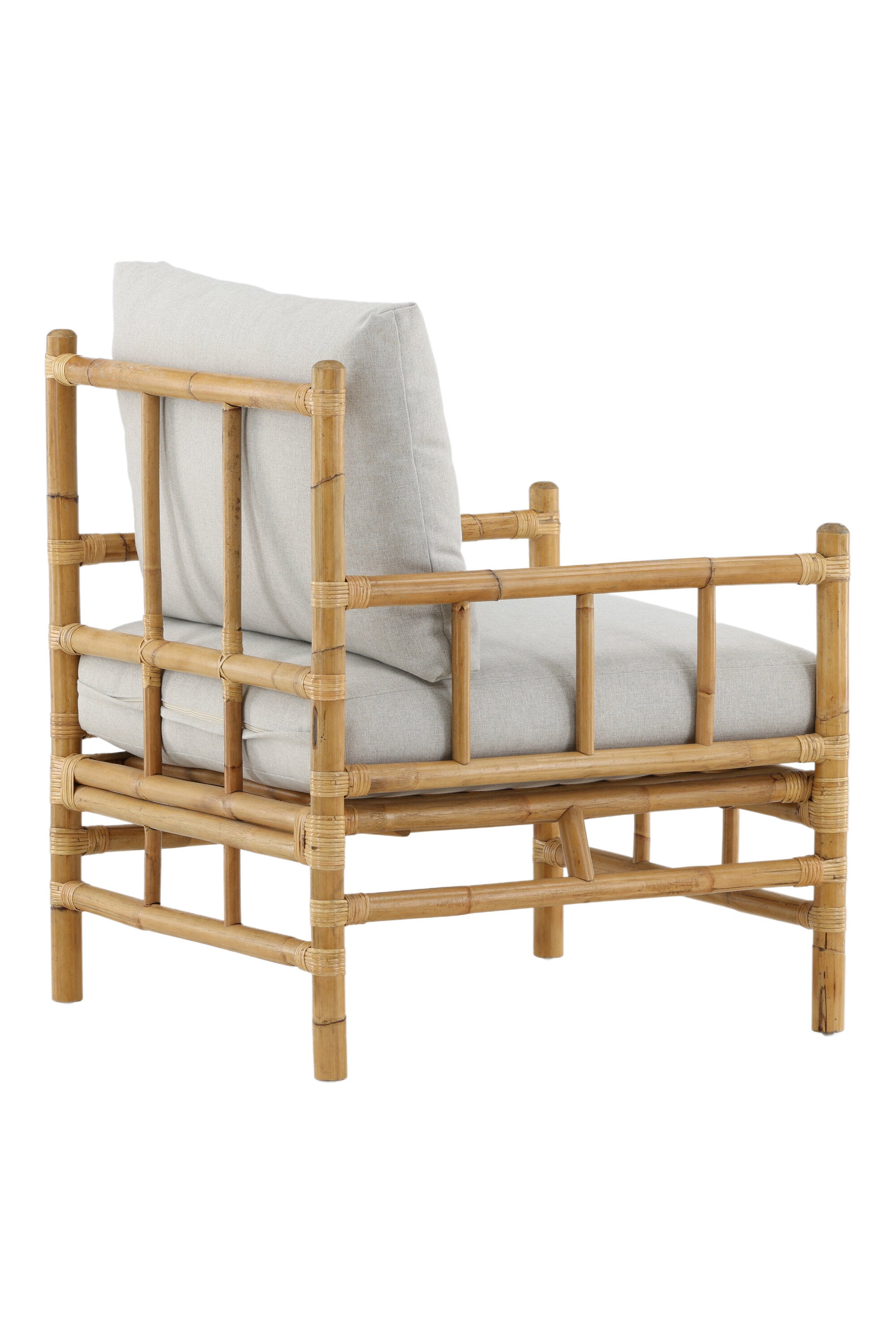 Cane Sofa Sessel in Hellgrau präsentiert im Onlineshop von KAQTU Design AG. Outdoor-Sessel ist von Venture Home