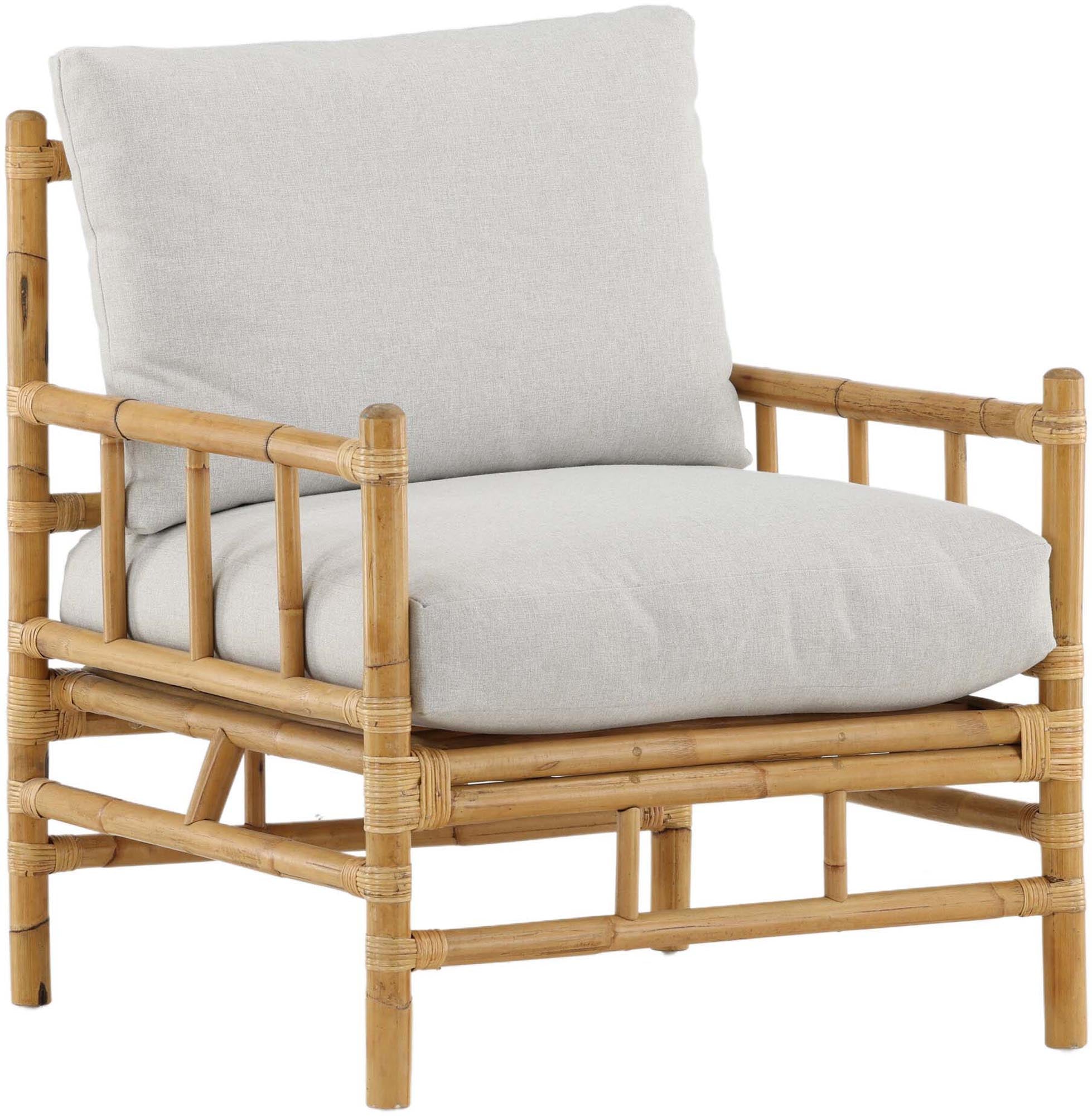 Cane Sofa Sessel: Eleganter Rattan-Sessel für entspannte Stunden im Freien. Ideal für Terrasse und Garten, vereint Stil und Komfort.