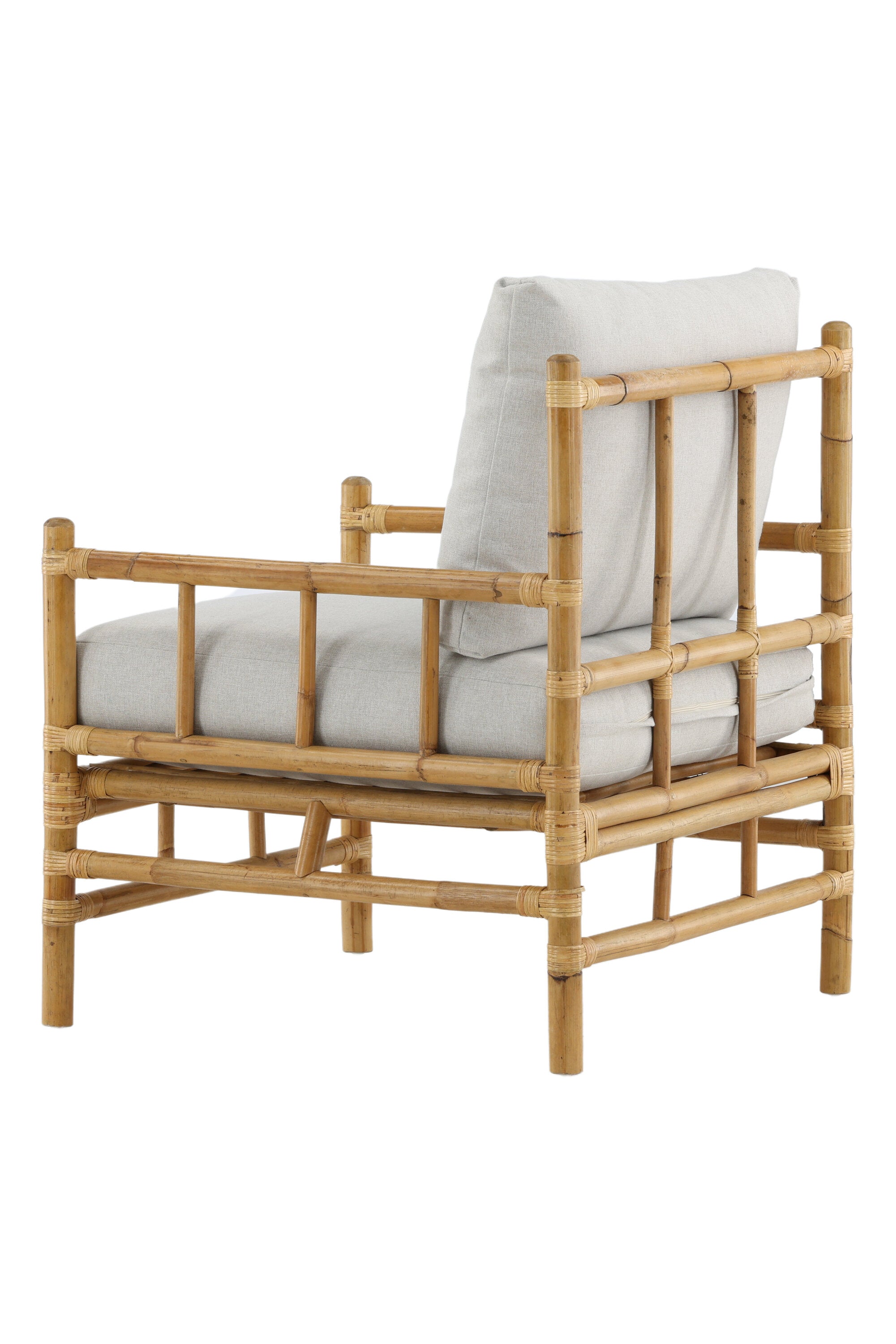 Cane Sofa Sessel in Hellgrau präsentiert im Onlineshop von KAQTU Design AG. Outdoor-Sessel ist von Venture Home
