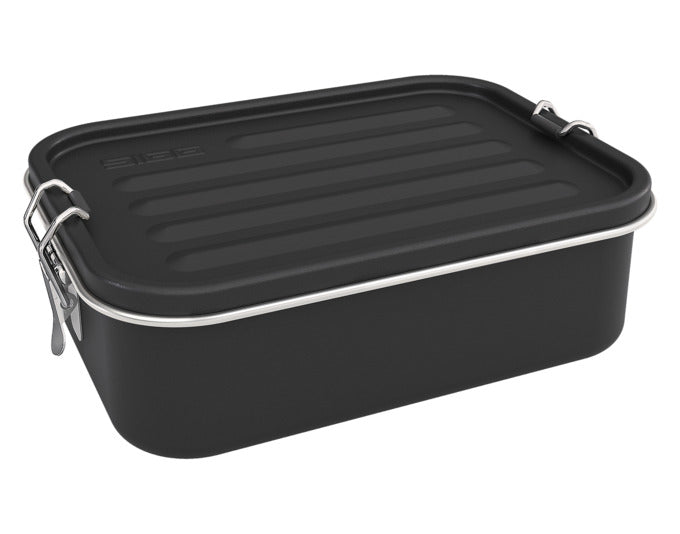 Stilvolle SIGG Lunchbox 0.8 l: BPA-frei, selenitfarben, spülmaschinenfest. Ideal für frische Mahlzeiten unterwegs.