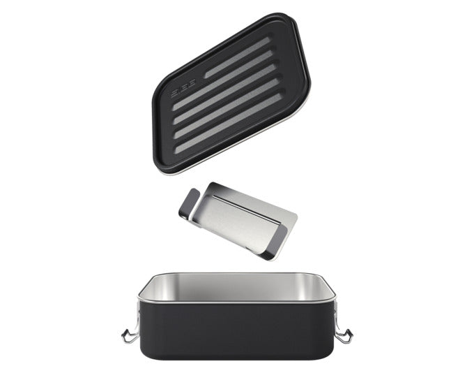 Entdecken Sie die SIGG Lunchbox Gemstone Obsidian 1.1 l – die perfekte, nachhaltige Lösung für Meal Prep. Robuste Edelstahlkonstruktion, BPA-frei und ideal für gesunde Snacks.