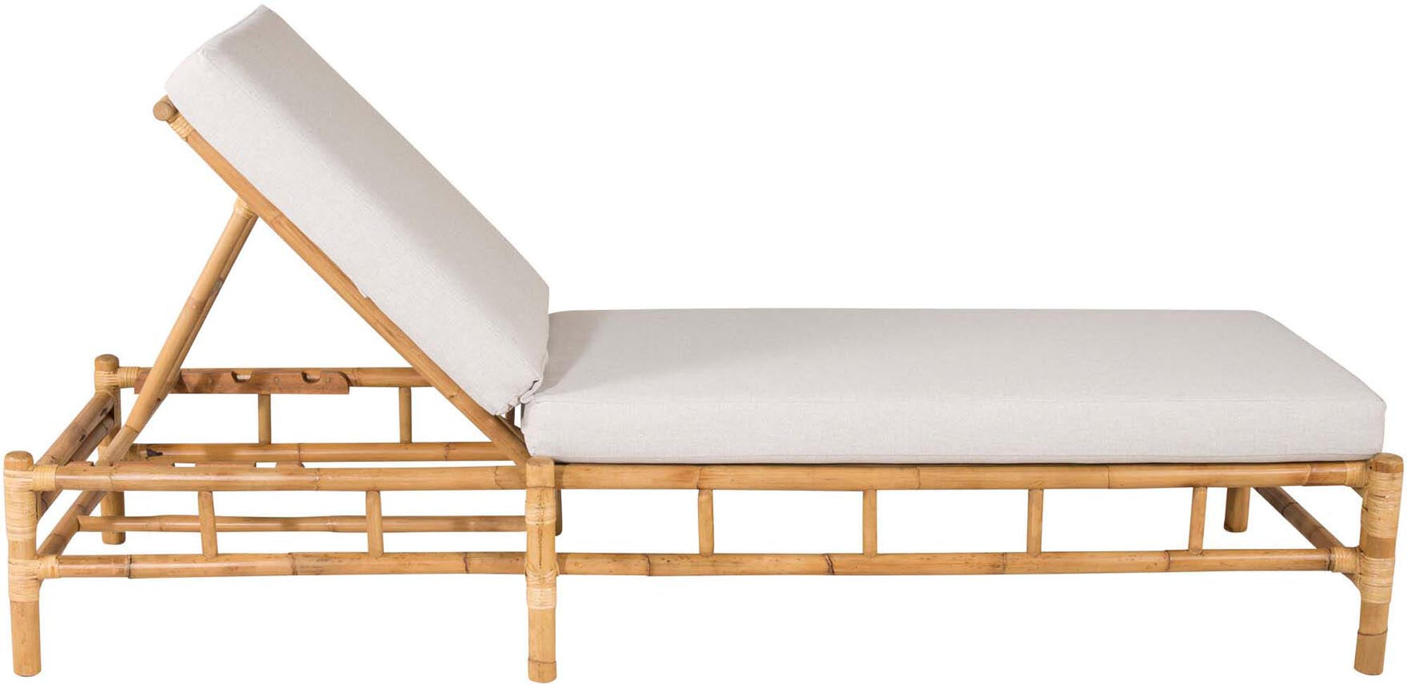 Cane Sonnenliege in Natur präsentiert im Onlineshop von KAQTU Design AG. Liegestuhl ist von Venture Home