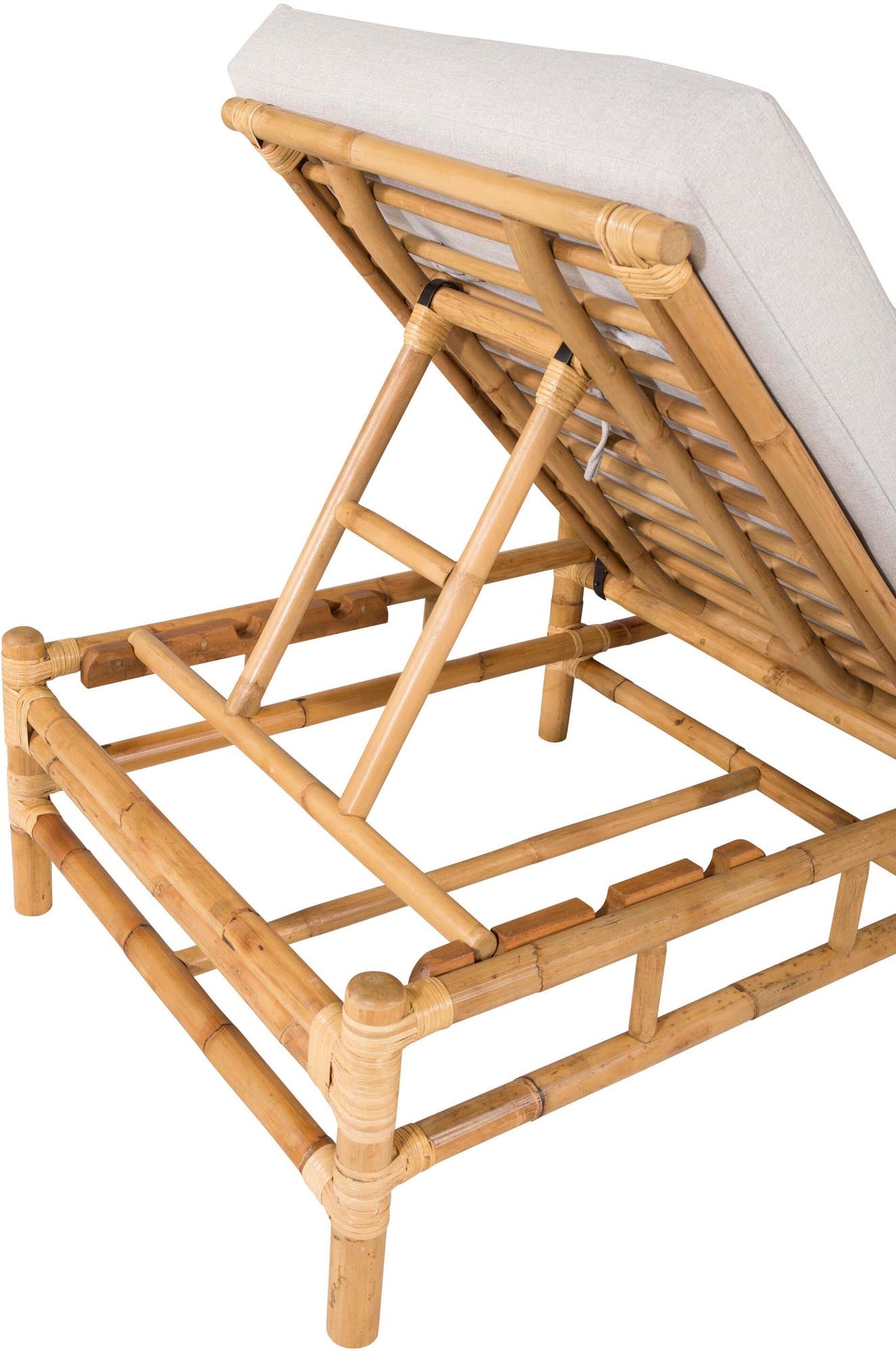 Cane Sonnenliege in Natur präsentiert im Onlineshop von KAQTU Design AG. Liegestuhl ist von Venture Home
