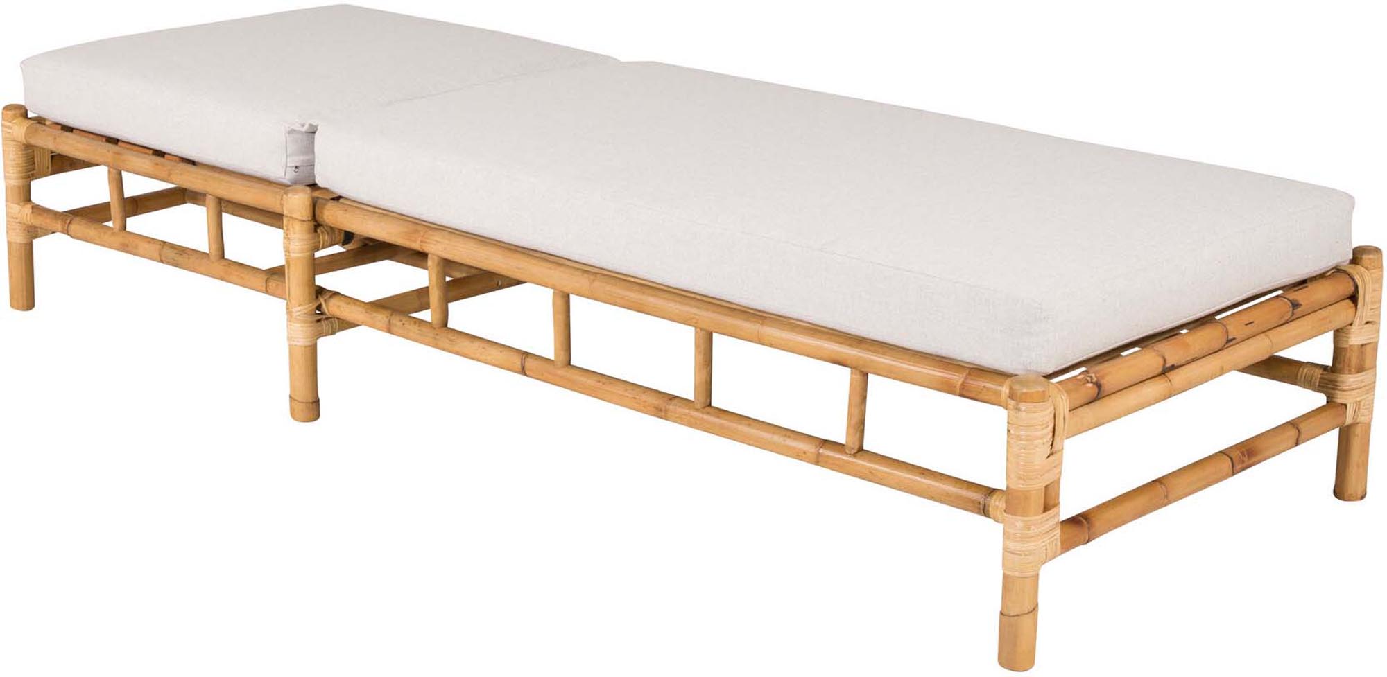 Cane Sonnenliege in Natur präsentiert im Onlineshop von KAQTU Design AG. Liegestuhl ist von Venture Home