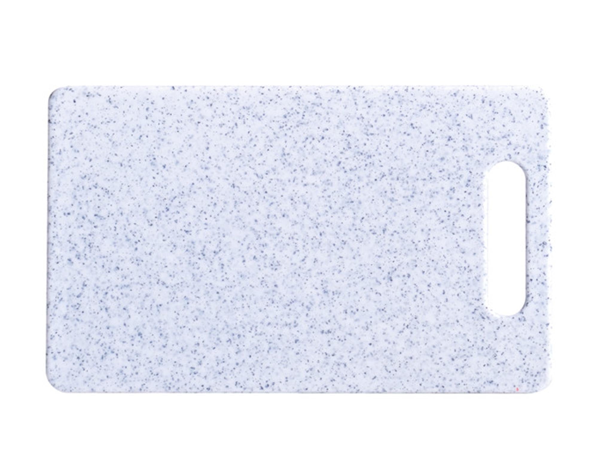 ZELLER Schneidbrett aus Kunststoff in hellgrau (36.5x27.5 cm) - robust, hygienisch, rutschfest und pflegeleicht. Ideal für jede Küche!