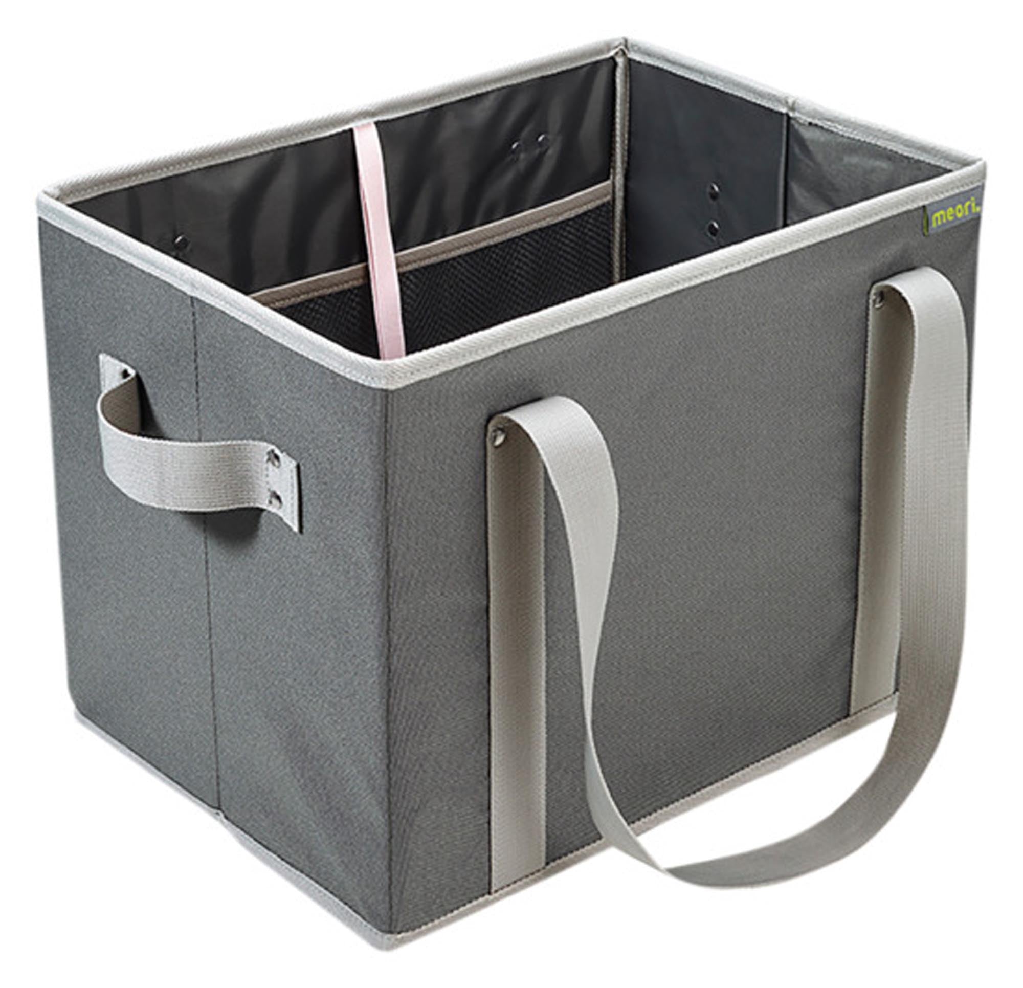 Entdecken Sie den MEORI Einkaufskorb faltbar in granite grey – langlebig, schmutzabweisend und ideal für Einkauf und Aufbewahrung. Praktisch und platzsparend!