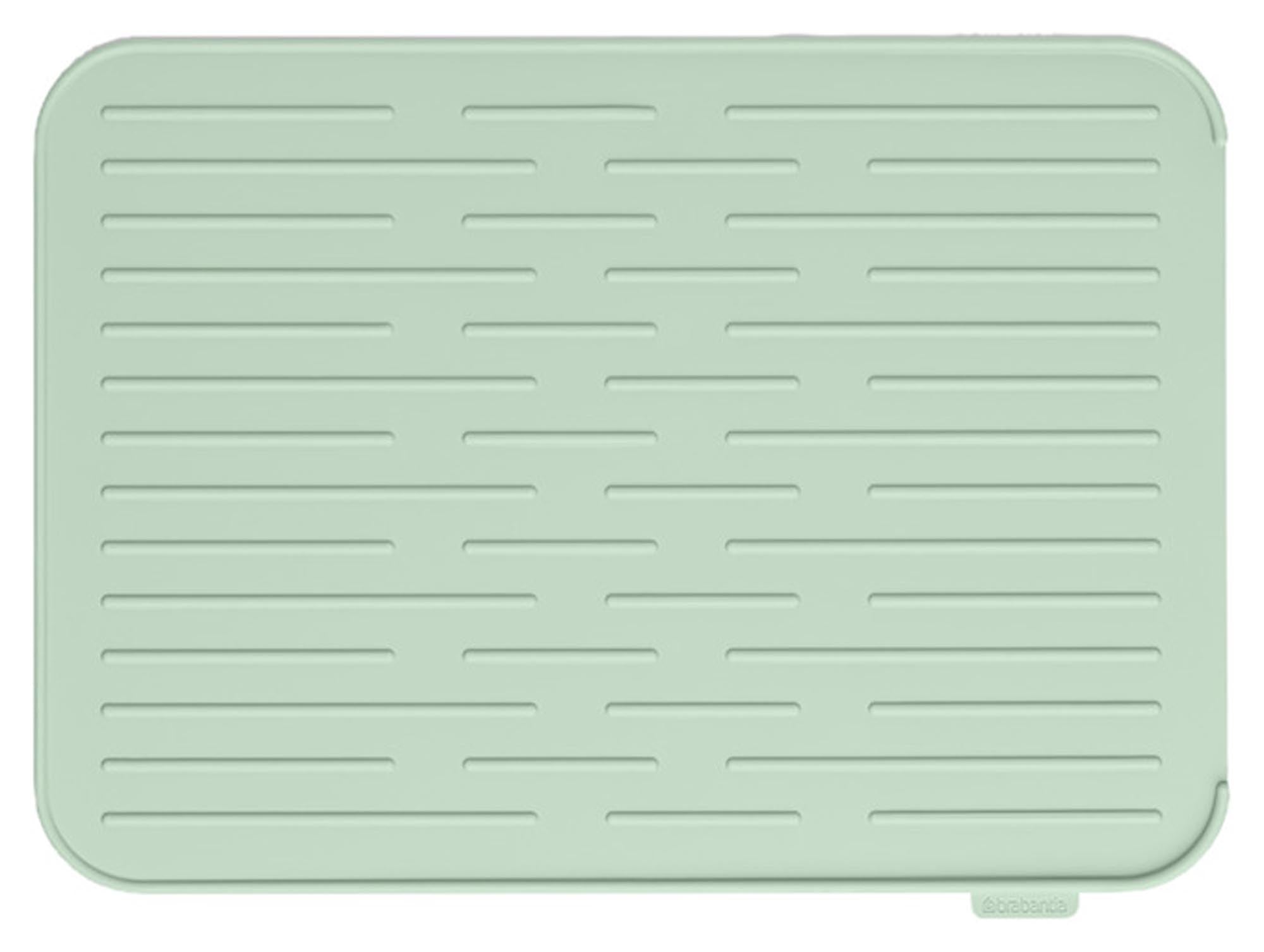 Entdecken Sie die BRABANTIA Abtropfmatte Silikon SinkSide in jade green – die perfekte, rutschfeste Lösung für eine saubere Küche. Pflegeleicht und hitzebeständig!