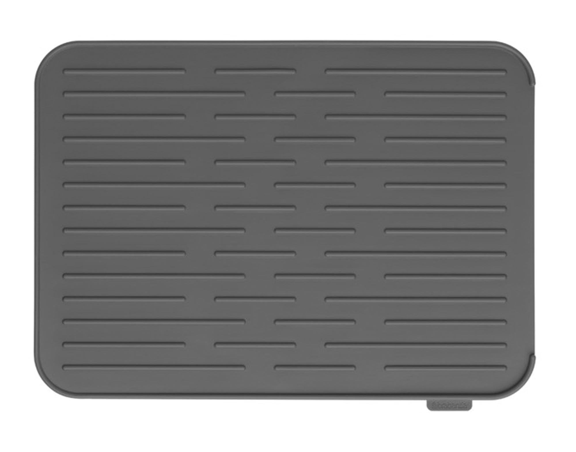 Entdecken Sie die BRABANTIA Abtropfmatte Silikon SinkSide in dark grey – die perfekte, rutschfeste Lösung für eine saubere Küche. Pflegeleicht und hitzebeständig!