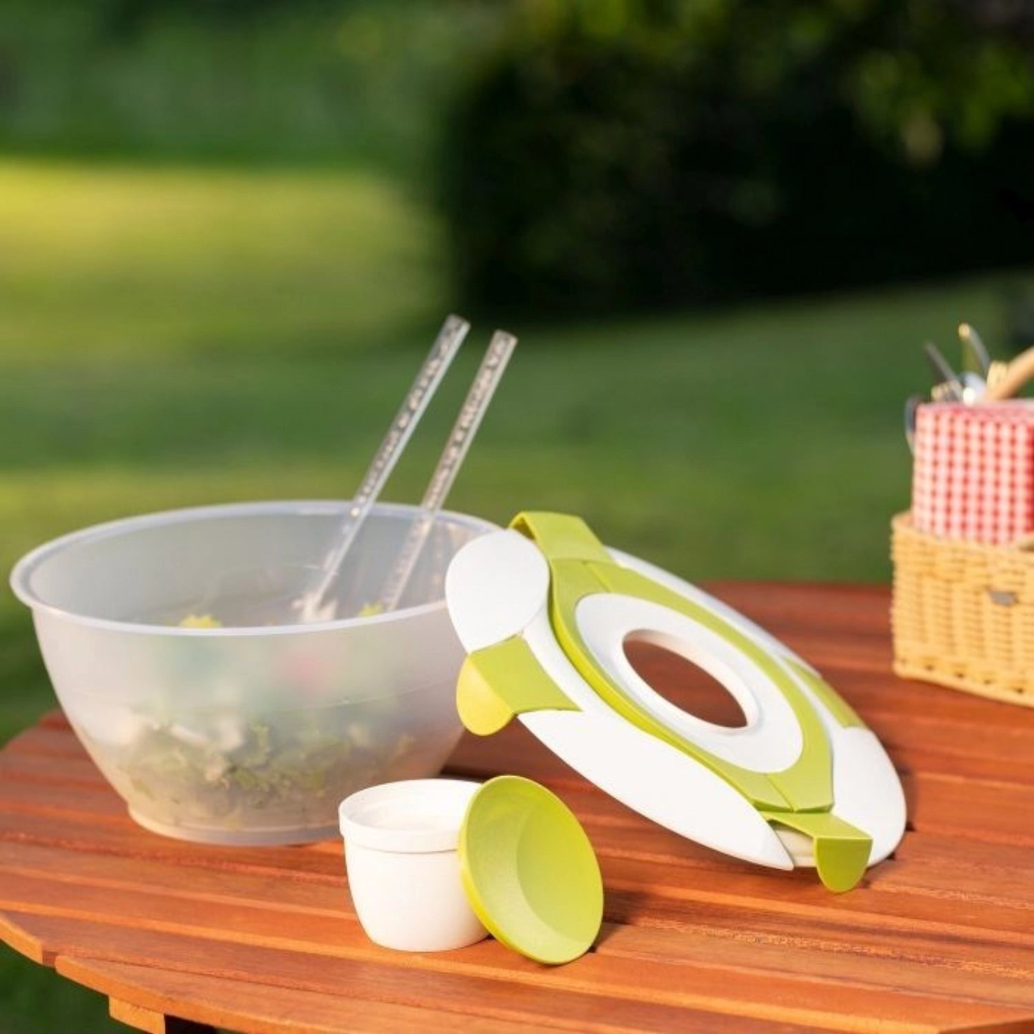 Couverts à salade Bulles 27,5 x 6,5 x 13 cm