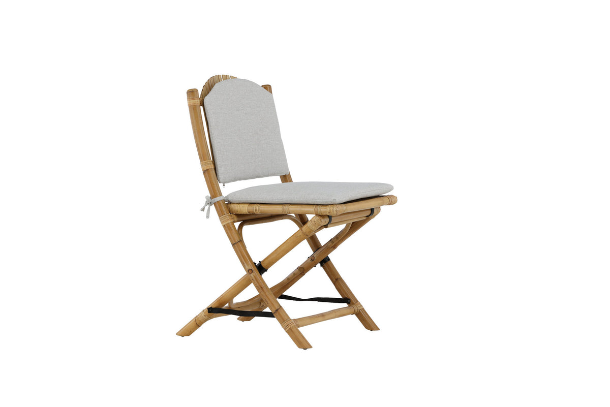 Cane Stuhl klappbar in Natur präsentiert im Onlineshop von KAQTU Design AG. Gartenstuhl ist von Venture Home