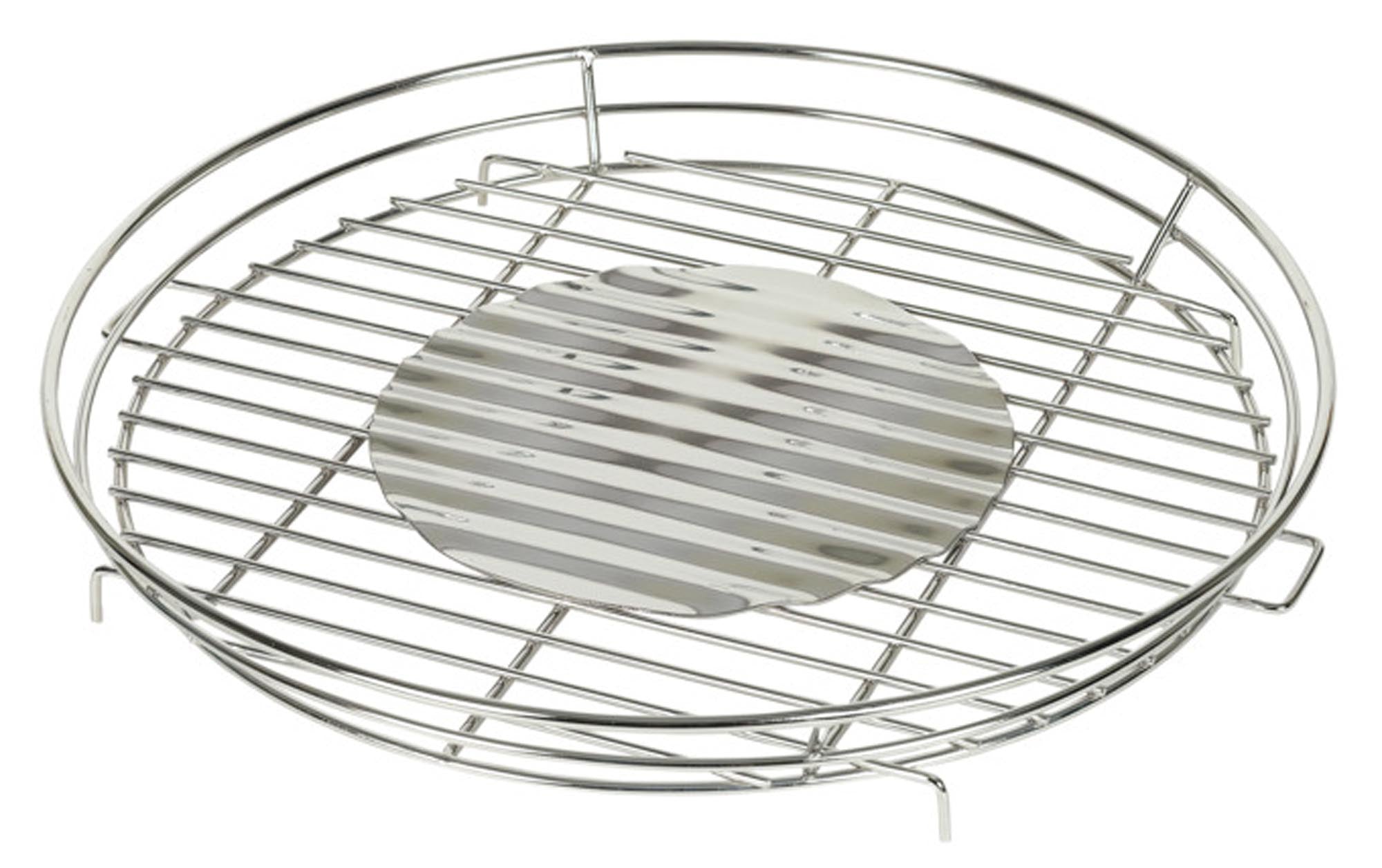 Entdecken Sie den LOTUSGRILL Grillrost Small aus hochwertigem Edelstahl. Ideal für Grillliebhaber, hitzebeständig, pflegeleicht und perfekt für Outdoor-Grillen.