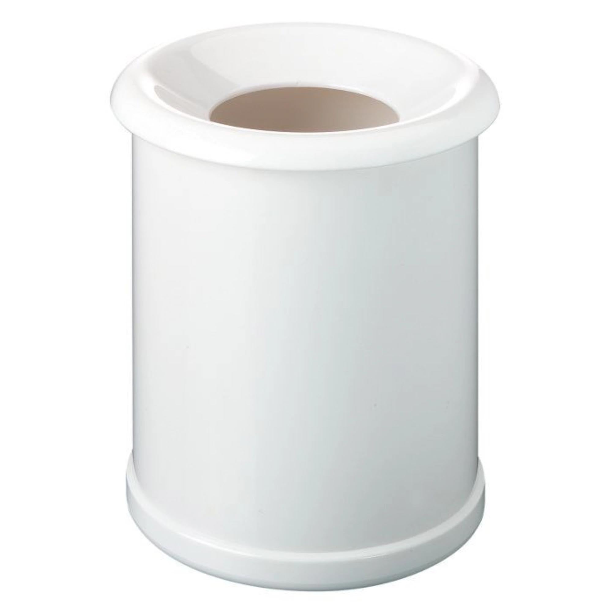 Der weiße Tischabfallbehälter von Westmark (12.4x12.4x14.2cm, 1l) ist ideal für Büro und Küche. Hygienisch, robust und mit Deckel für Geruchsminimierung.