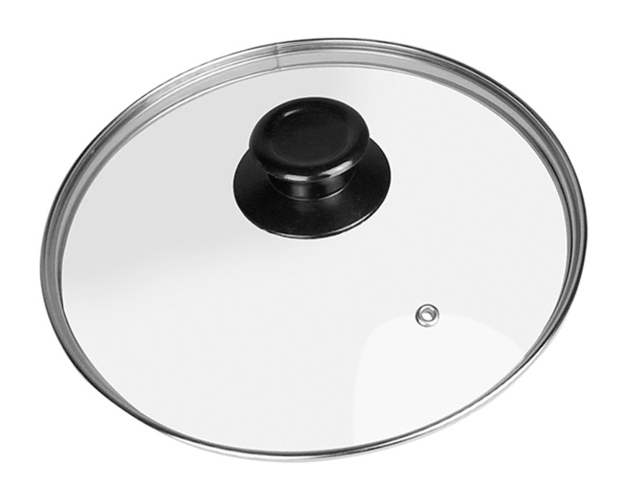 Entdecken Sie den REMUNDI Glasdeckel ø 24 cm – ideal für Töpfe, hitzebeständig, robust und spülmaschinenfest. Perfekt für Suppen und Gemüse!