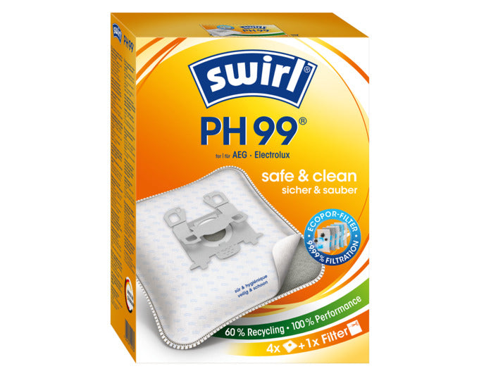 SWIRL Staubsäcke PH99 in präsentiert im Onlineshop von KAQTU Design AG. Haushaltshilfen ist von SWIRL