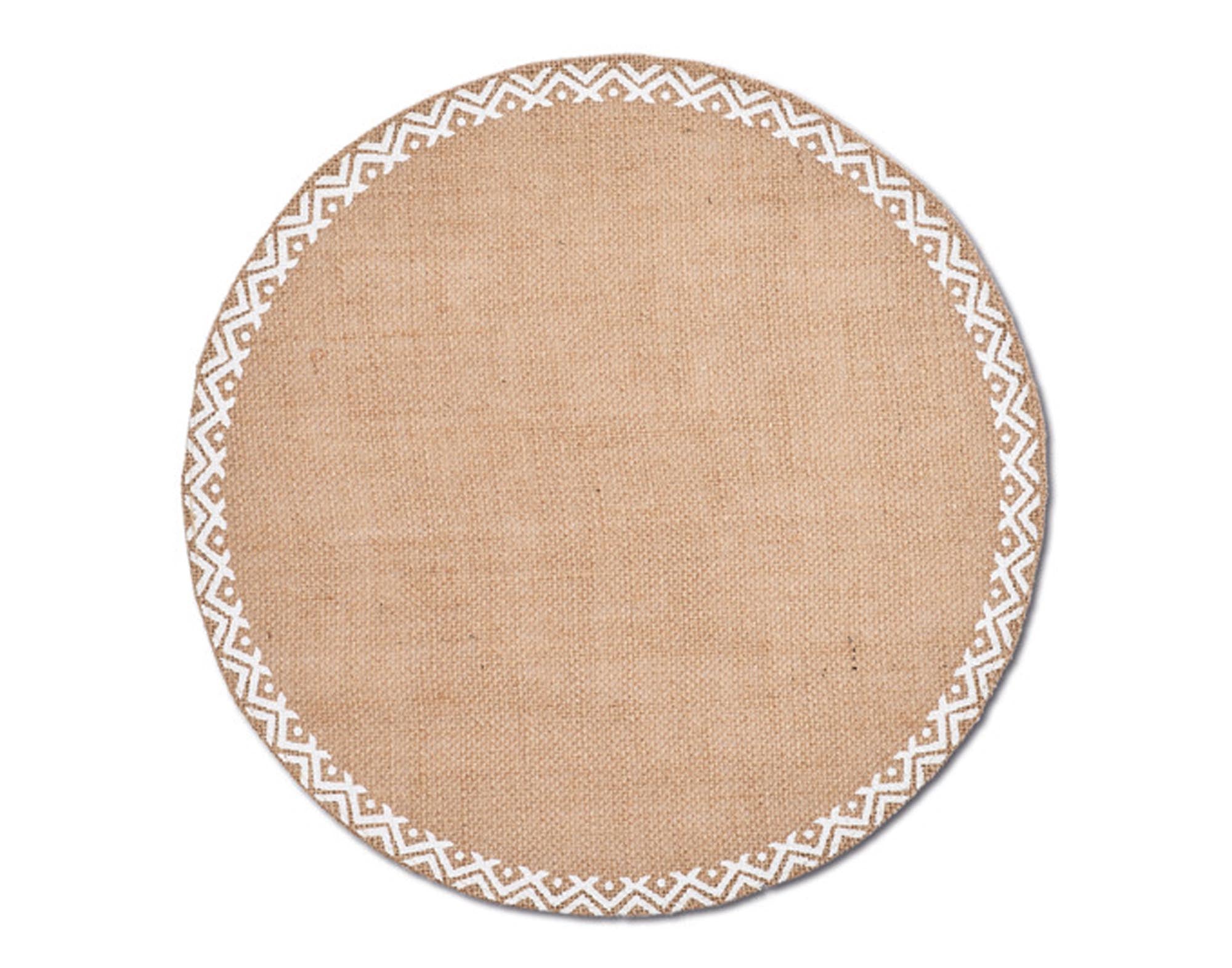 Entdecken Sie das ZELLER Tischset Ethno Leinen natur (ø 38 cm) – stilvoll, langlebig und pflegeleicht. Perfekt für jeden Anlass!