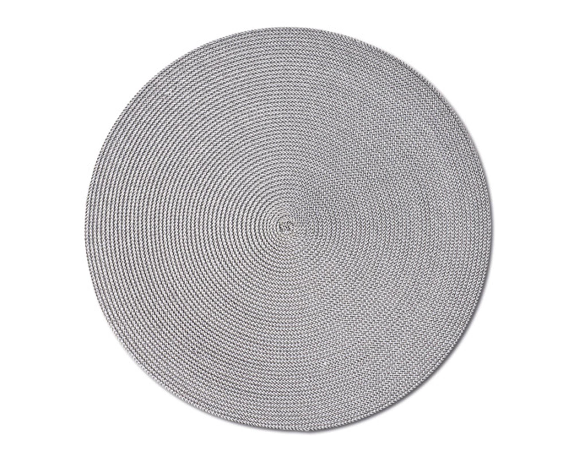 ZELLER Tischset Twist creme PP ø 38 cm in präsentiert im Onlineshop von KAQTU Design AG. Tischset ist von ZELLER PRESENT