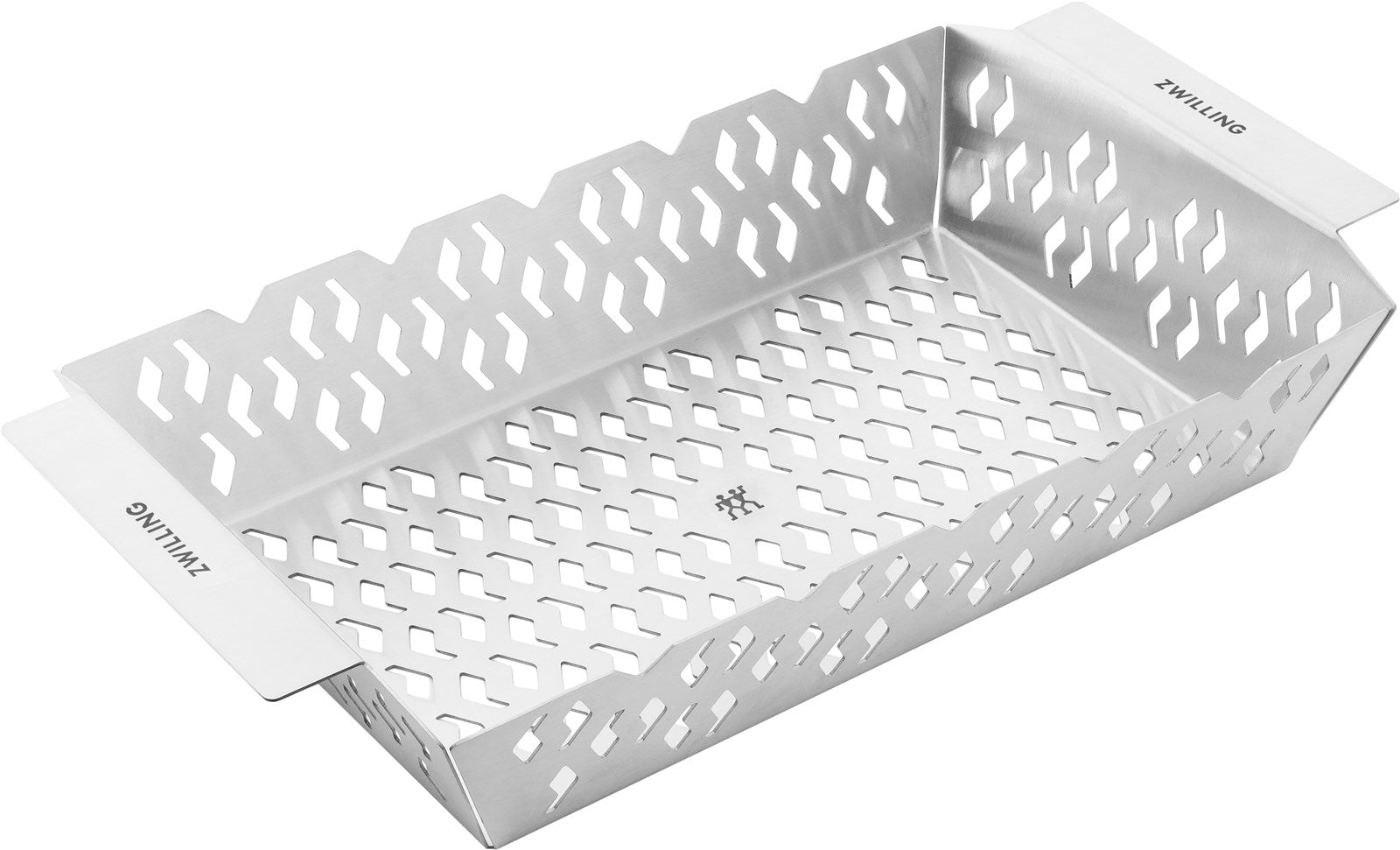 Erleben Sie den BBQ+ Grillkorb 2tlg S+M von Zwilling: Hochwertiger Edelstahl, einfache Reinigung, ergonomische Handhabung und vielseitige Größen für perfektes Grillvergnügen.