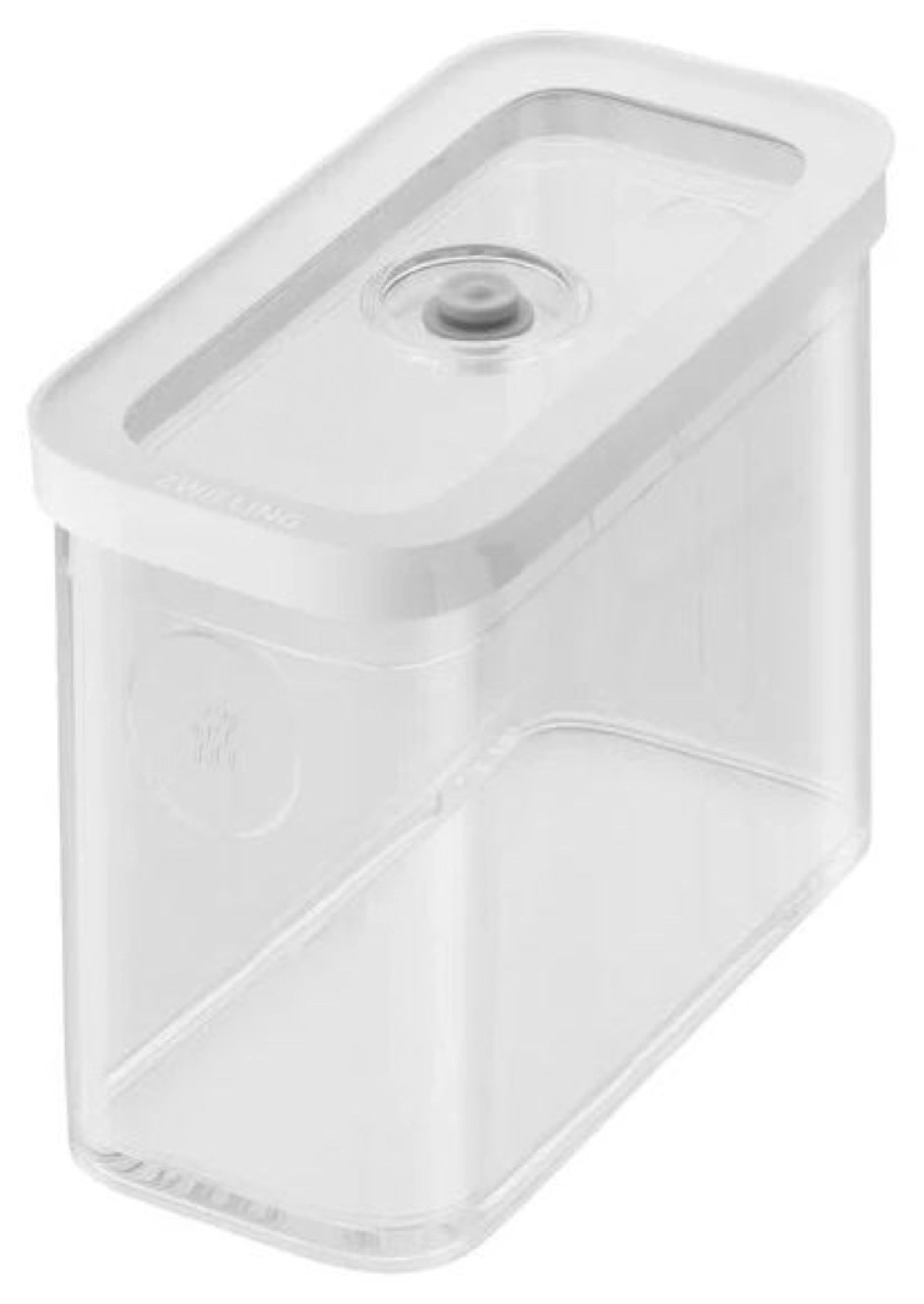 Cube Box 2M, 15.2x21.4x10.7cm, 1.8l, Transparent-weiss