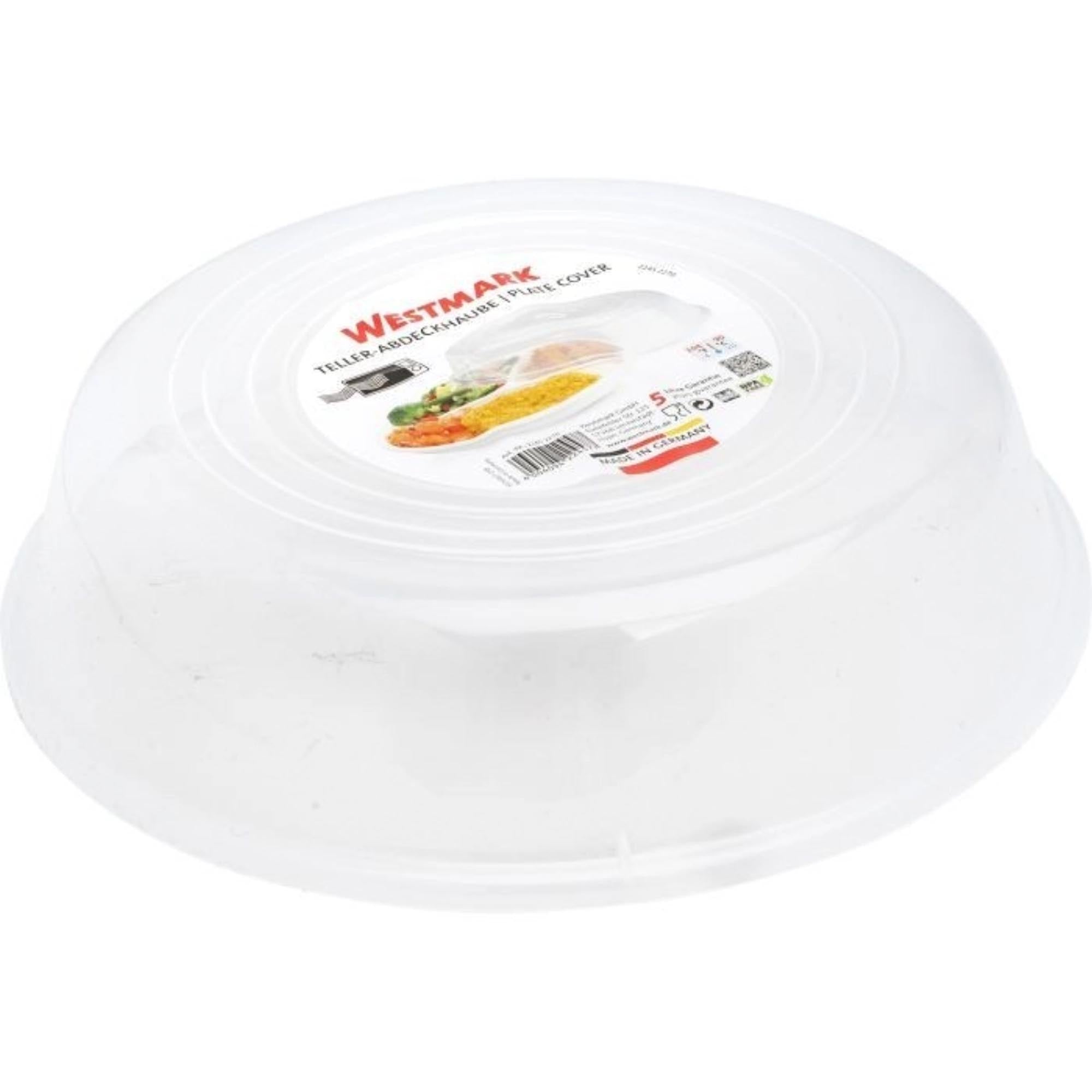 Mikrowellen-Teller-Abdeckhaube von Westmark, Ø 25 cm, ideal zum Abdecken von Tellern, verhindert Spritzer und sorgt für gleichmäßige Erwärmung.